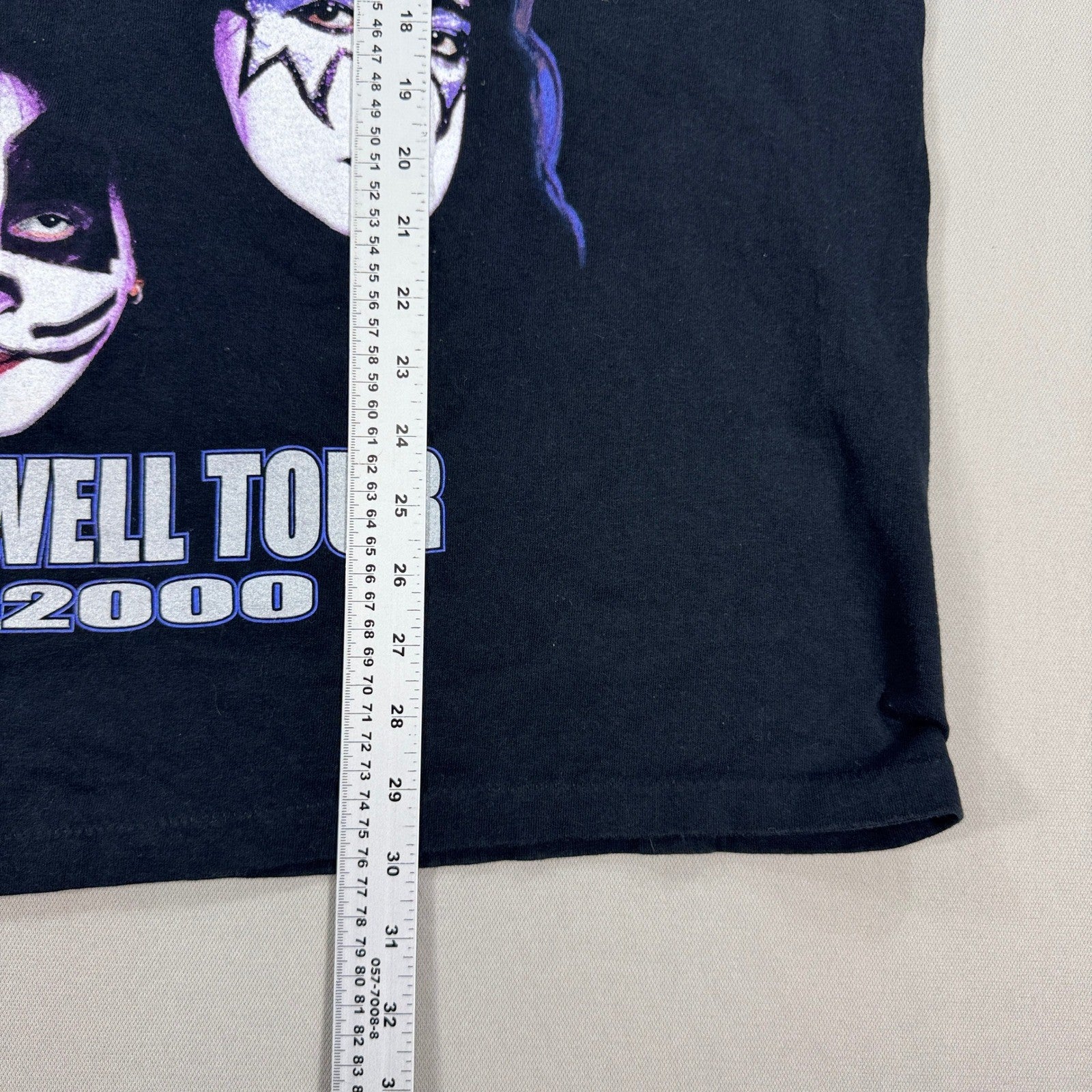 Vintage KISS Concert Shirt The Farewell Tour Legends Never Die 2XL USA Made Y2K