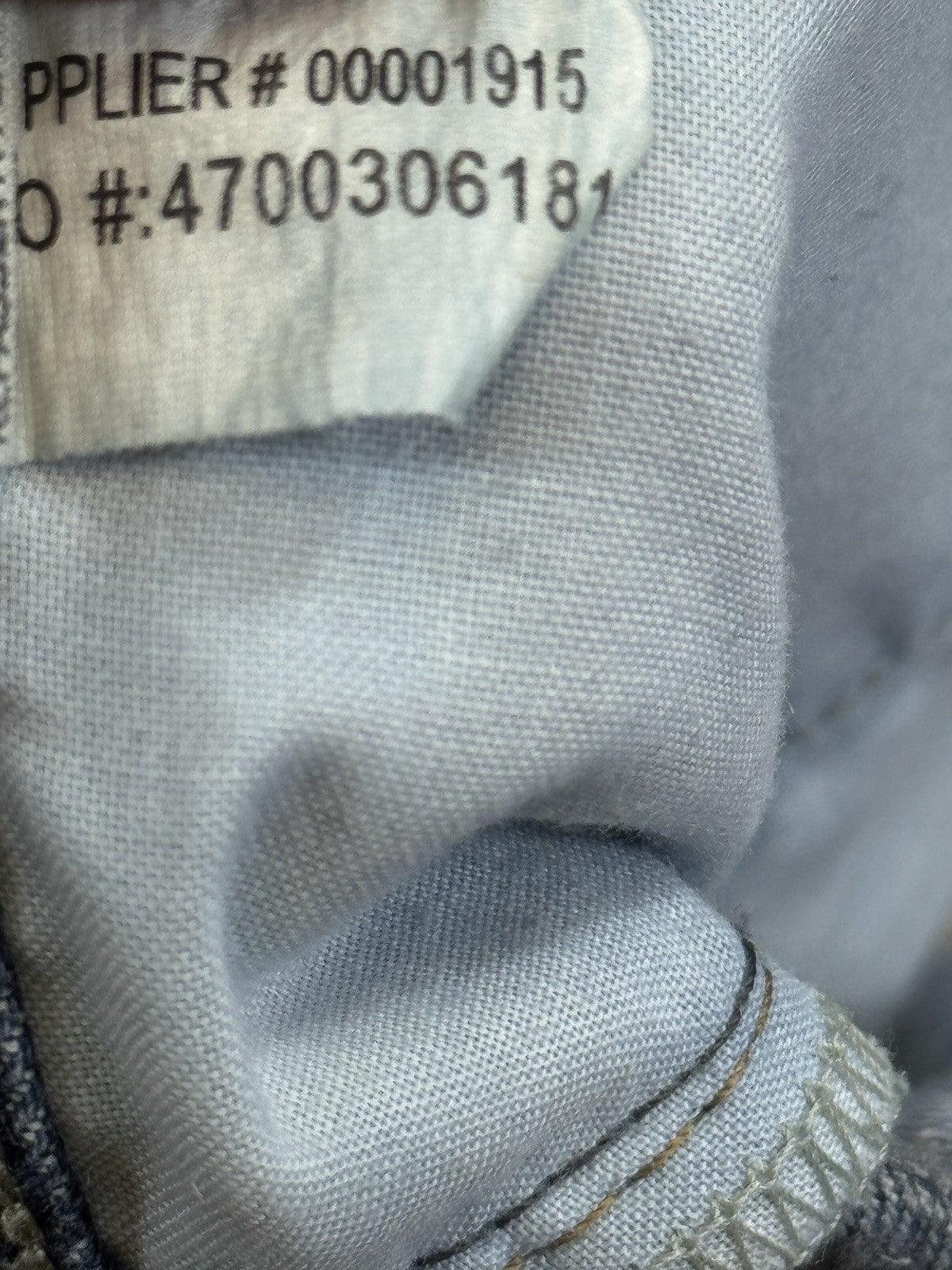 Vintage Ralph Lauren Denim & Supply Jeans Mens 38x32 Blue Denim Straight Leg