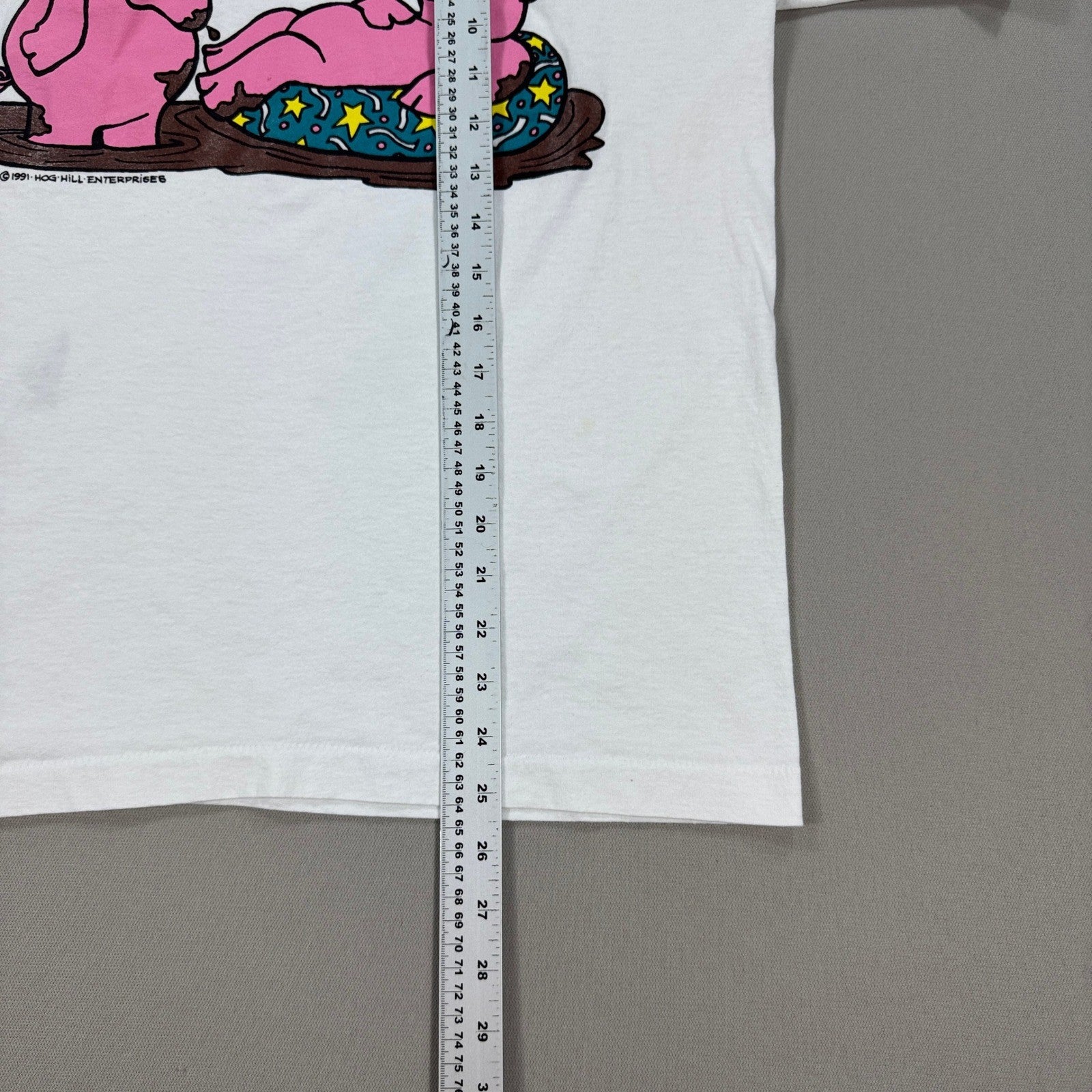 Vintage 1991 Mudlife Crisis Funny Graphic Tee Large Single Stitch Made In USA