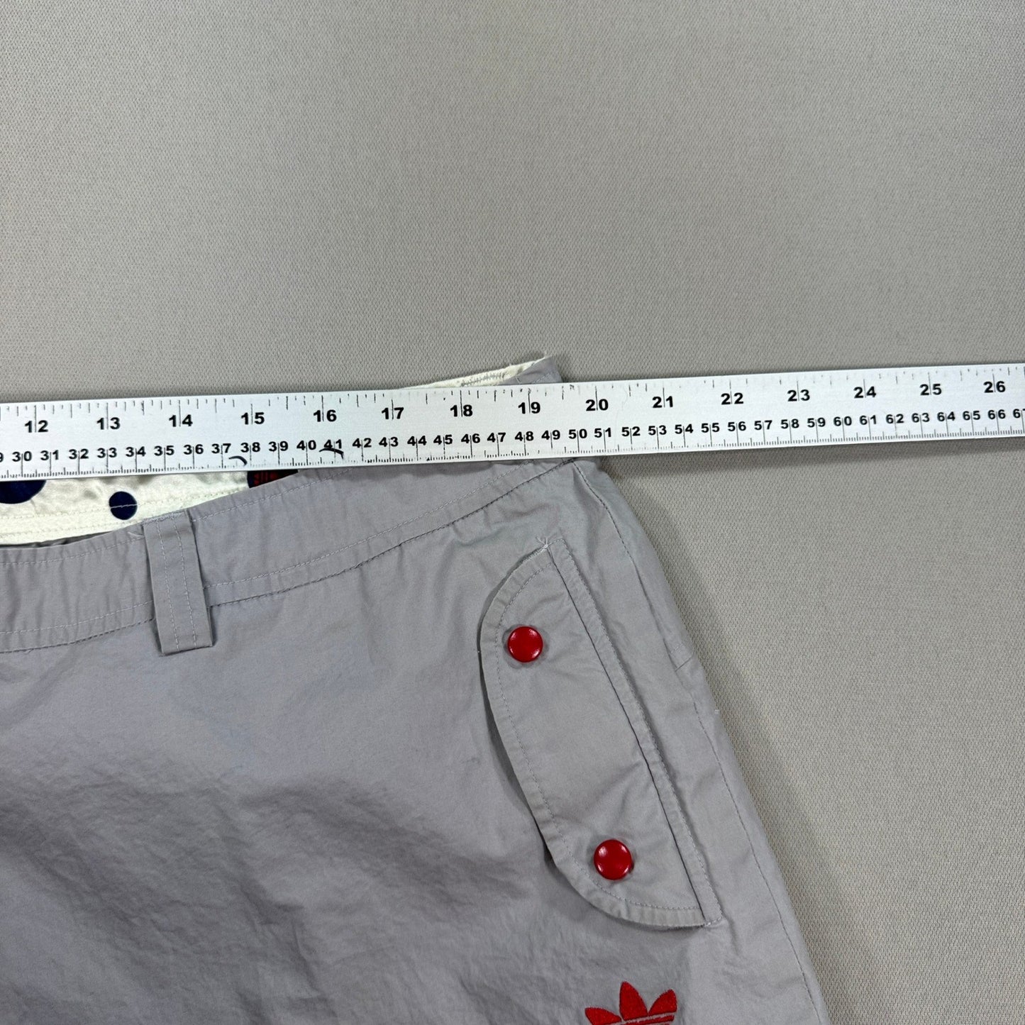 Vintage Adidas High Ribbed Cuffs Pants mens XL Cargo Pockets Y2K