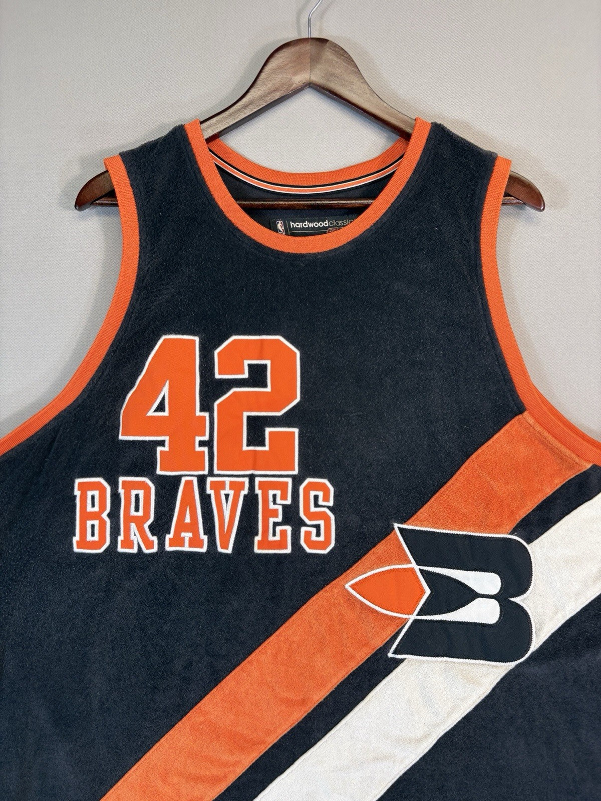 Vintage Buffalo Braves Reebok Throwback Jersey Elton Brand XL NBA Terry Cloth