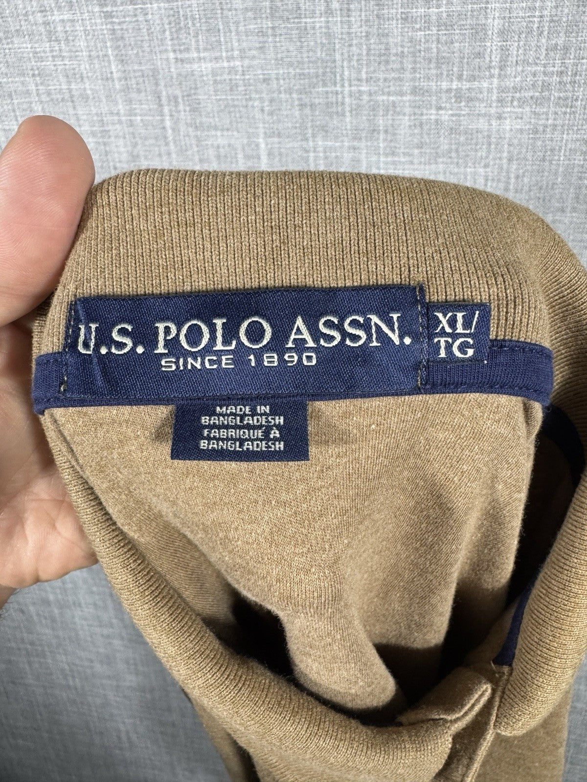 Polo Ralph Lauren Polo Shirt Pima Soft Touch Mens XL  Flesh Pony Long Sleeve