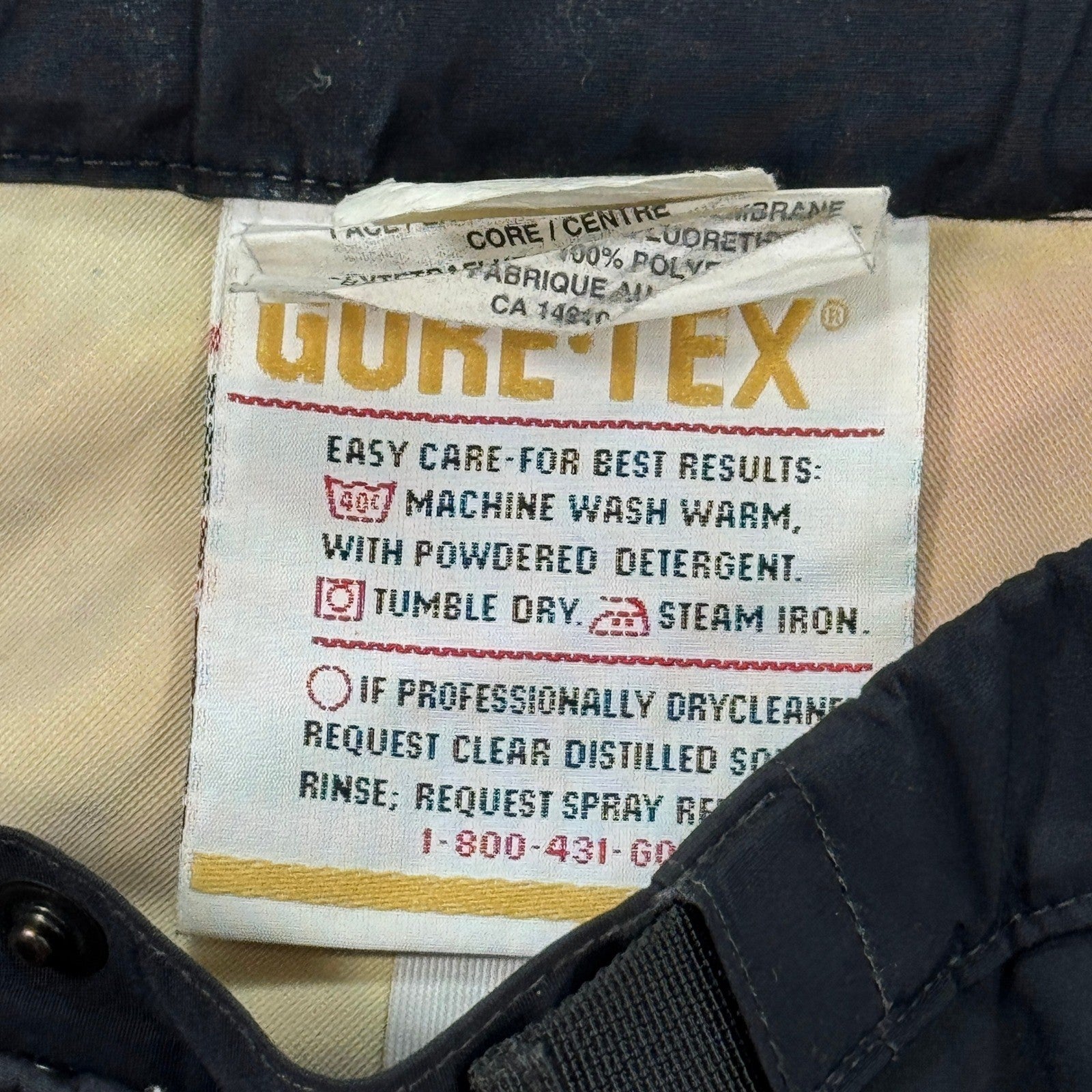 Mountain Equipment Co Gore Tex Pants Mens M Black Regular Fit Hiking Ski MEC