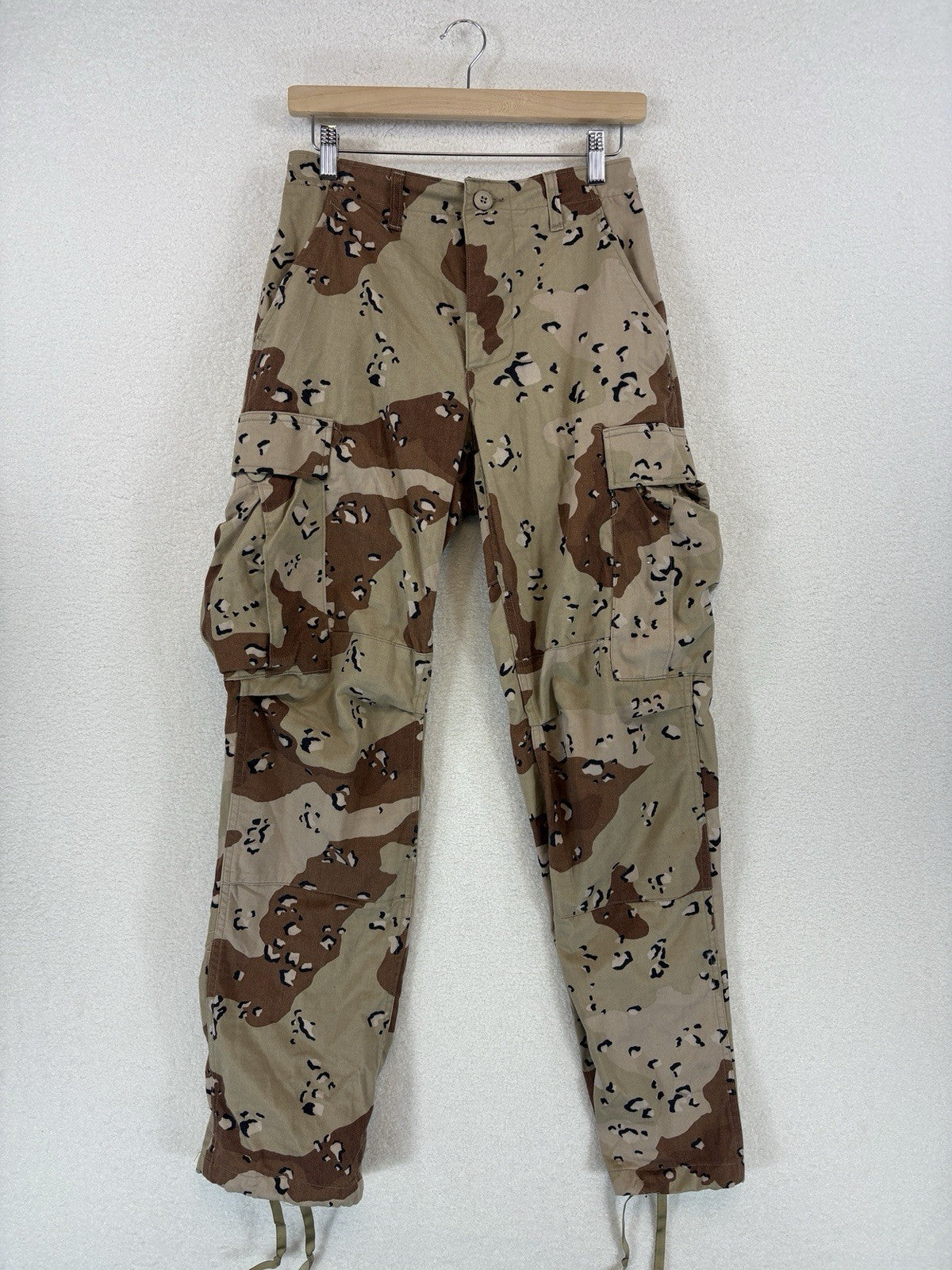 USA Desert Storm Camo Cargo Pants Mens XS Regular Military Pants