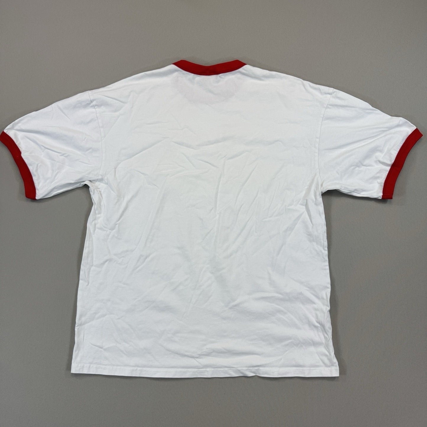 Drew House Secret SS Ringer Tee mens Oversized White Red Shirt Justin Bieber