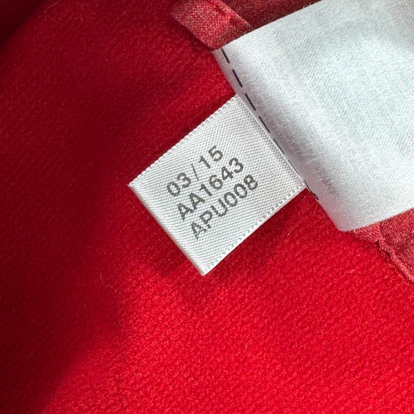 Adidas FC Bayern Munich Track Jacket Red Full Zip Embroidered Soccer Mens Size M