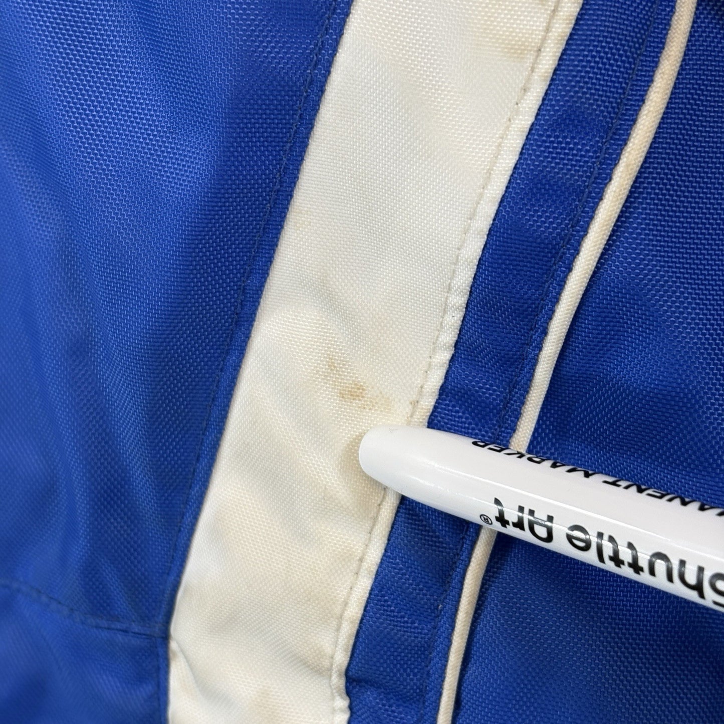 Yamaha Racing Paddock Blue Jacket Button Up Full Zip Youth Medium