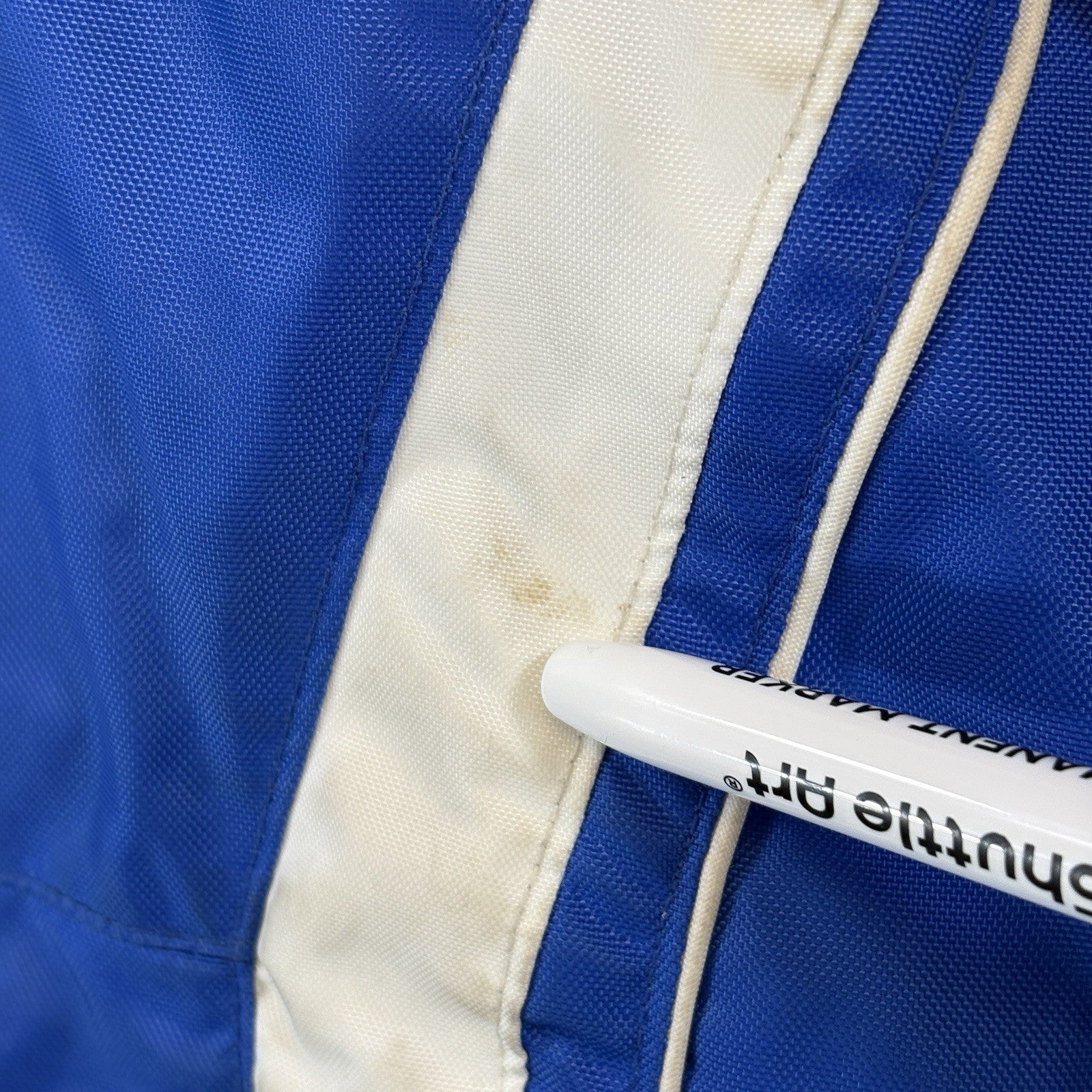 Yamaha Racing Paddock Blue Jacket Button Up Full Zip Youth Medium