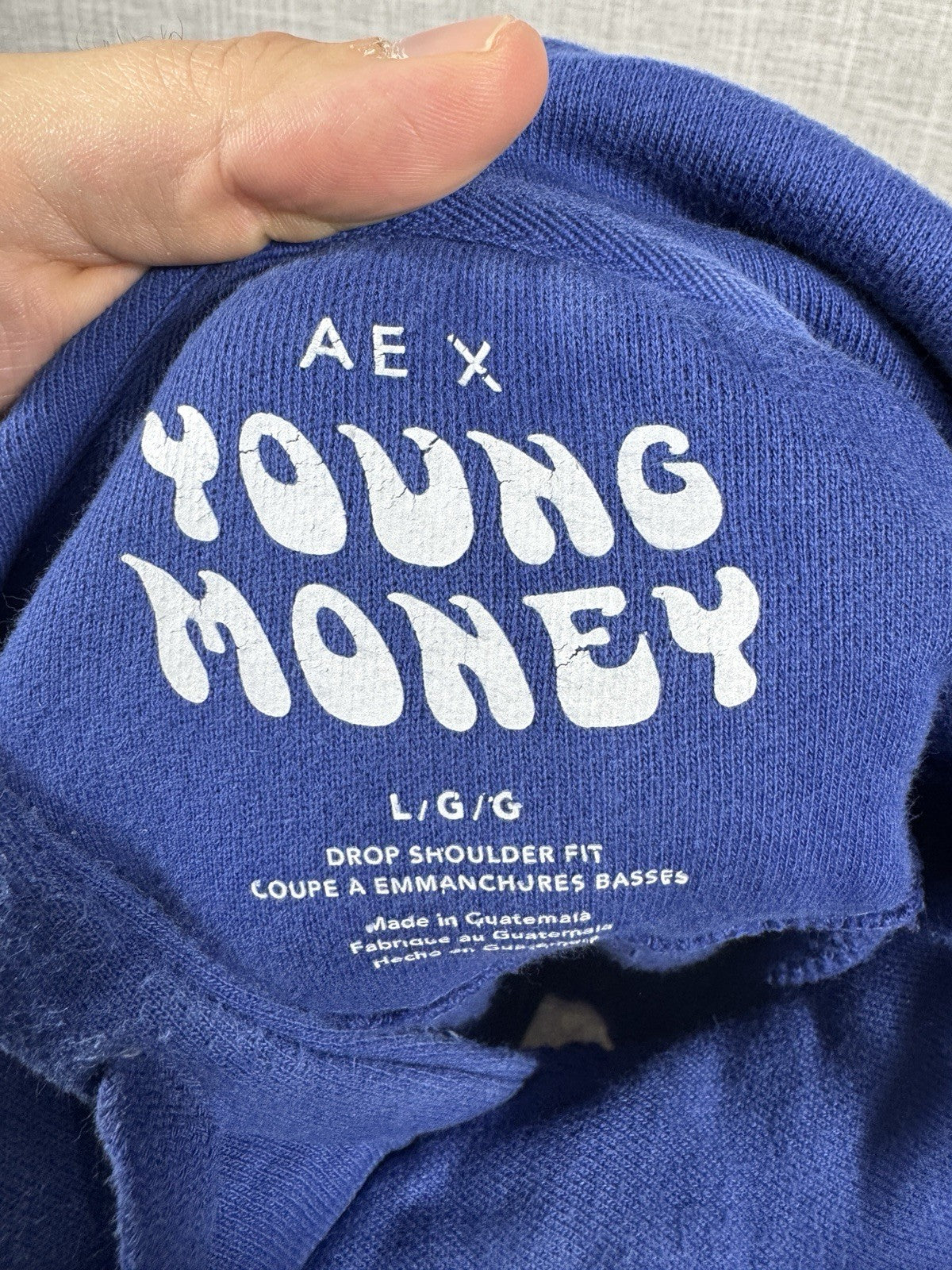 American Eagle x Young Money Tie Dye Hoodie Men’s Large Pullover Lil Wayne Rap