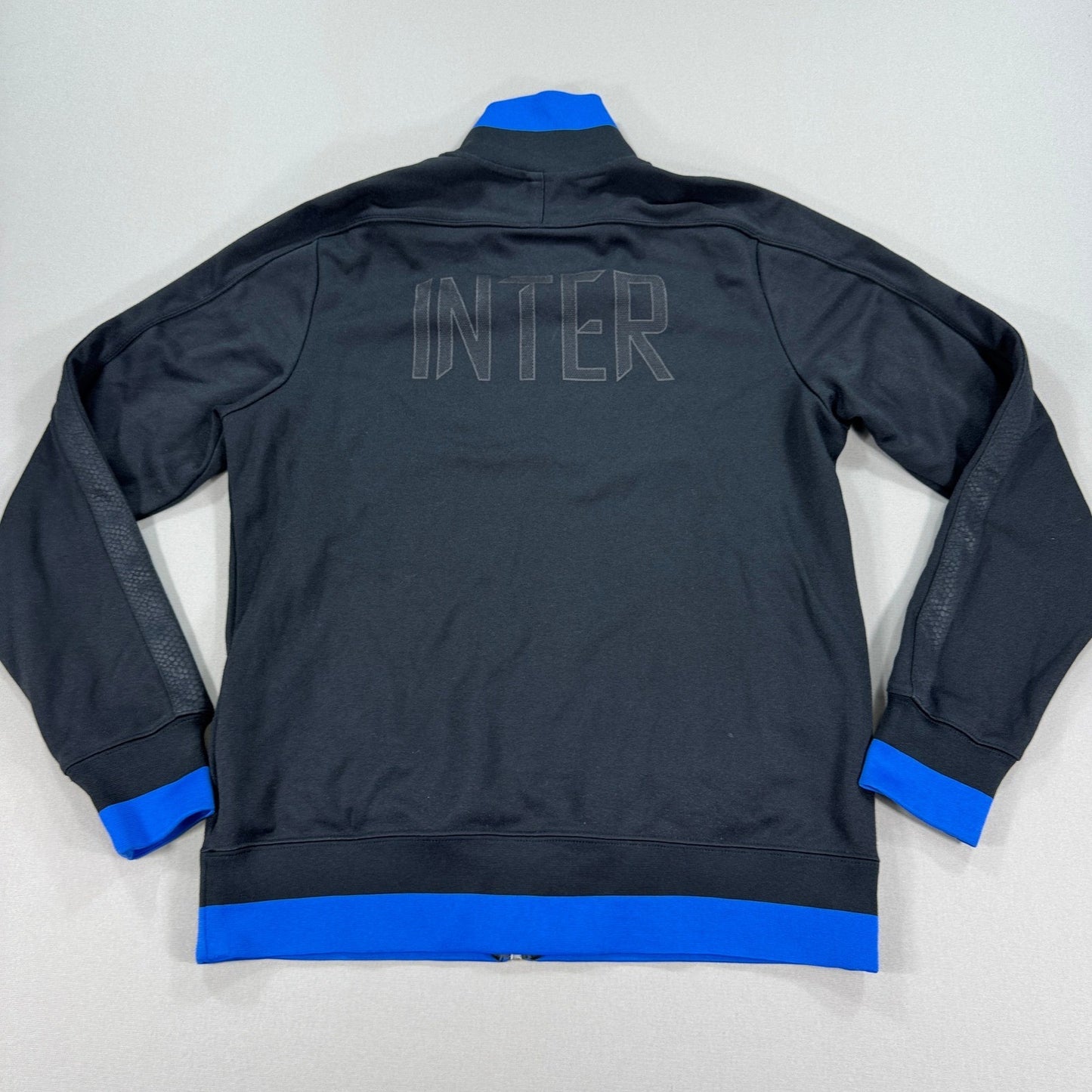 Nike Inter Milan Authentic Football Jacket 478212-010 mens Large Full Zip