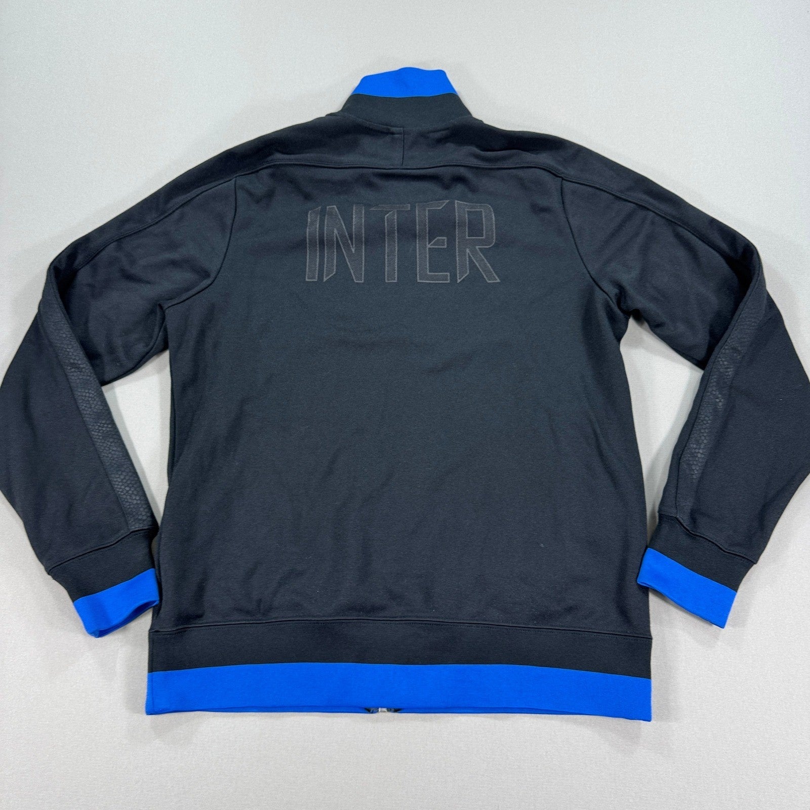 Nike Inter Milan Authentic Football Jacket 478212-010 mens Large Full Zip