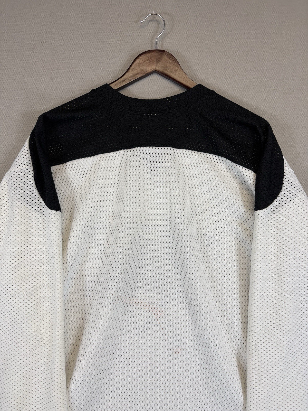 Vintage 1994 San Jose Sharks Ravens Jersey mens XL White Cut off sleeves