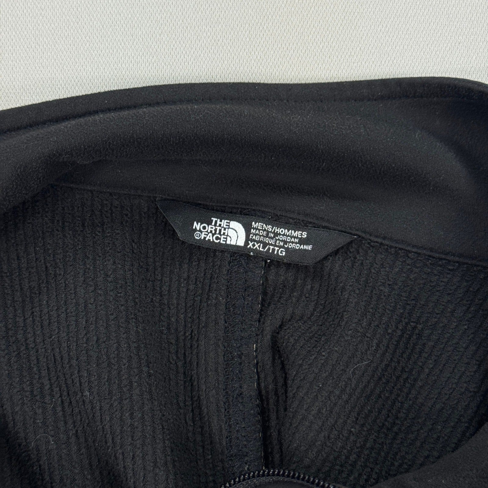 The North Face Apex Bionic Softshell Jacket mens 2XL Black Full Zip Windproof