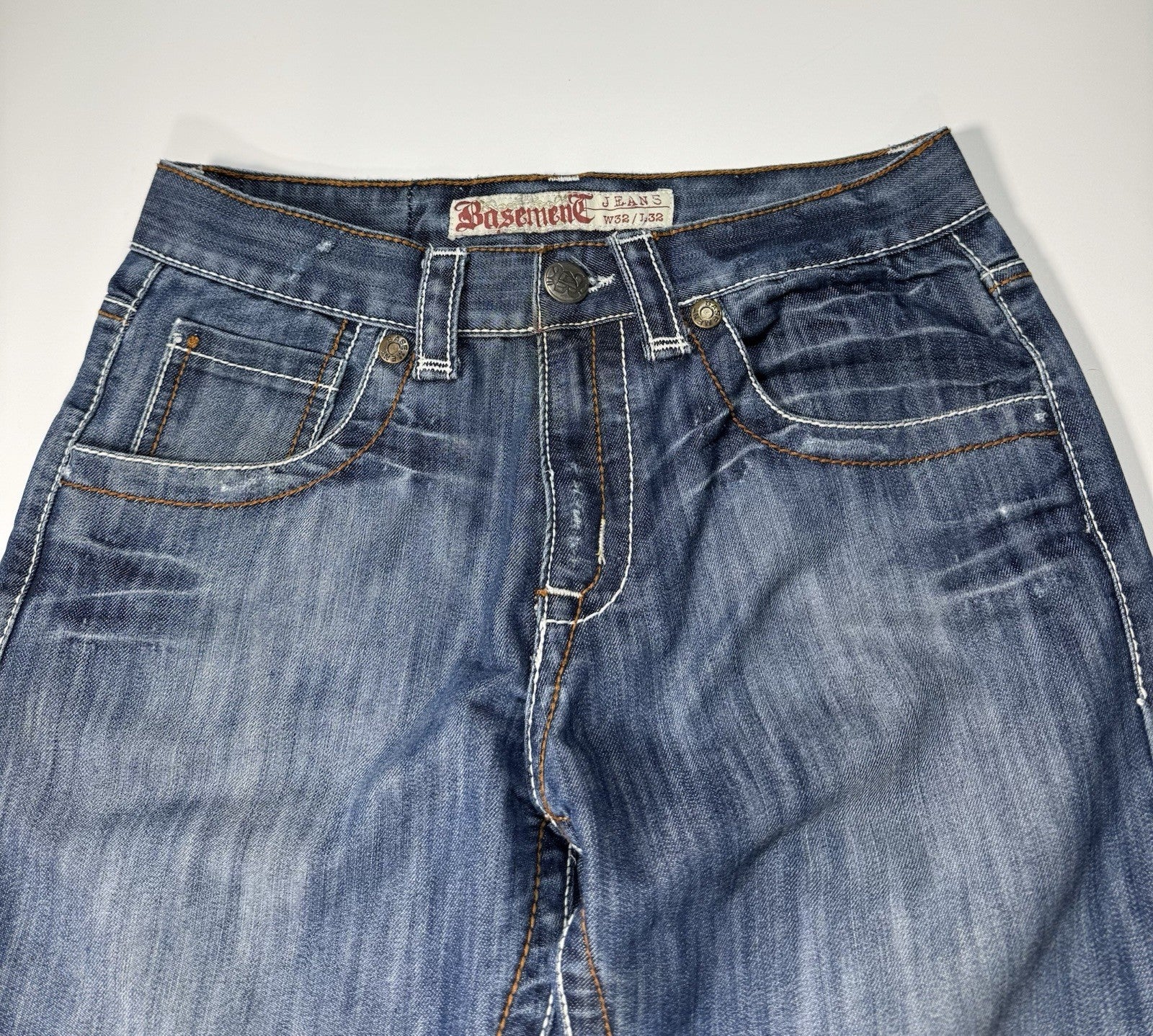 Basement Jeans Men’s Y2K Style Vtg Size 32/32 Read Description