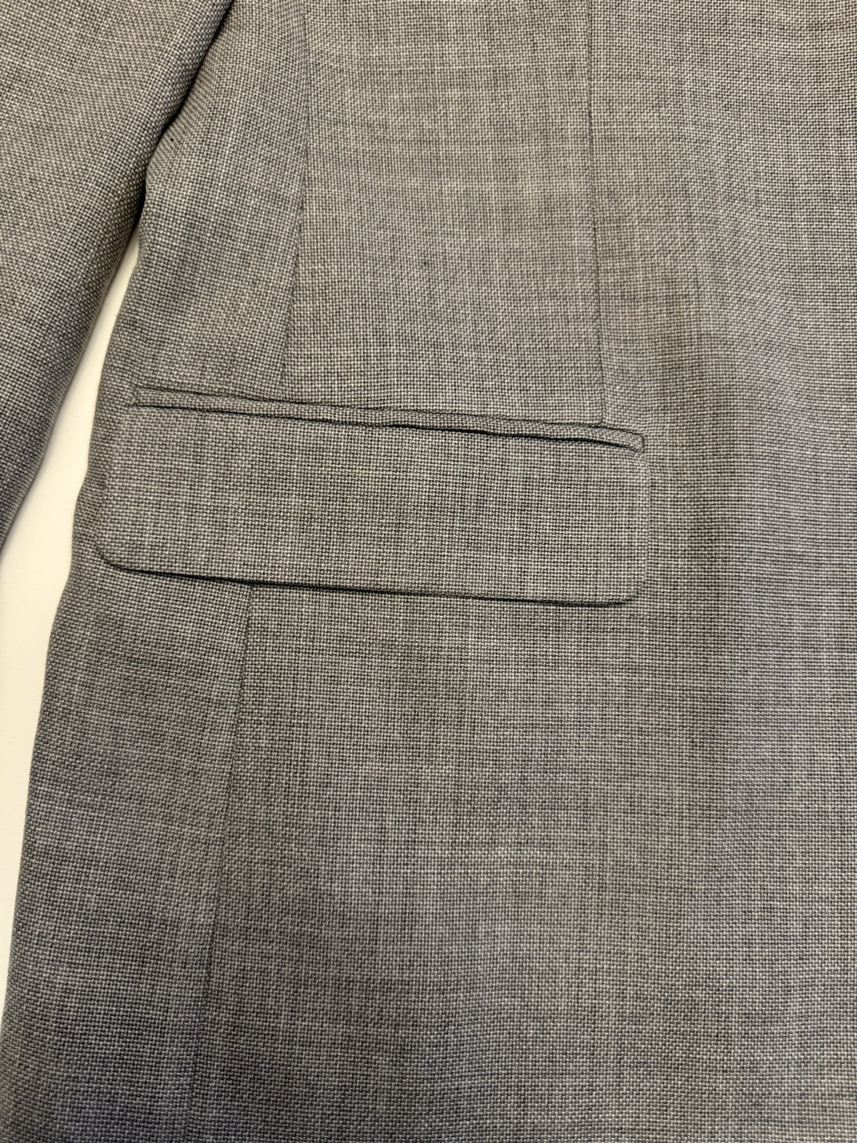 Tommy Hilfiger Blazer Coat Suit Jacket 2 Button Single Breast Men’s 44L Grey