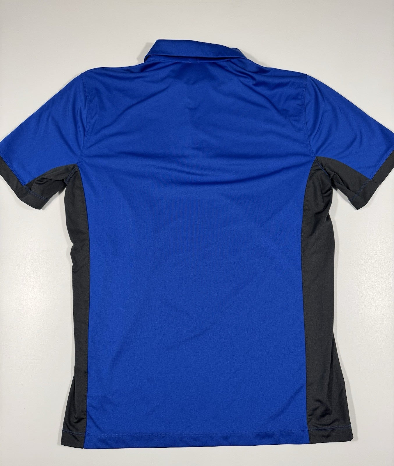 Florida Gators Polo Shirt Medium NIKE Dri Fit NCAA Collage Football Blue