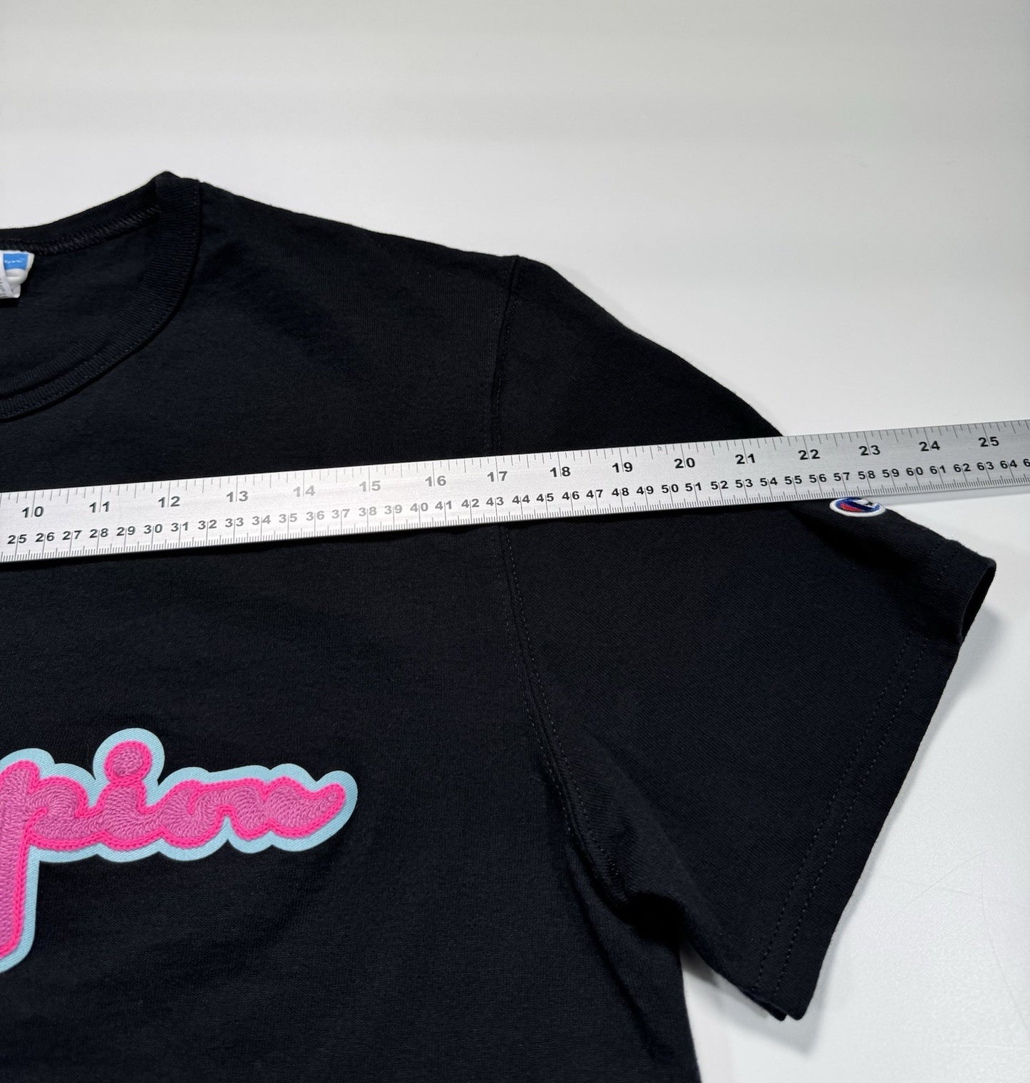 Champion T-Shirt mens Size Large Reverse Weave Black Vintage Read Description