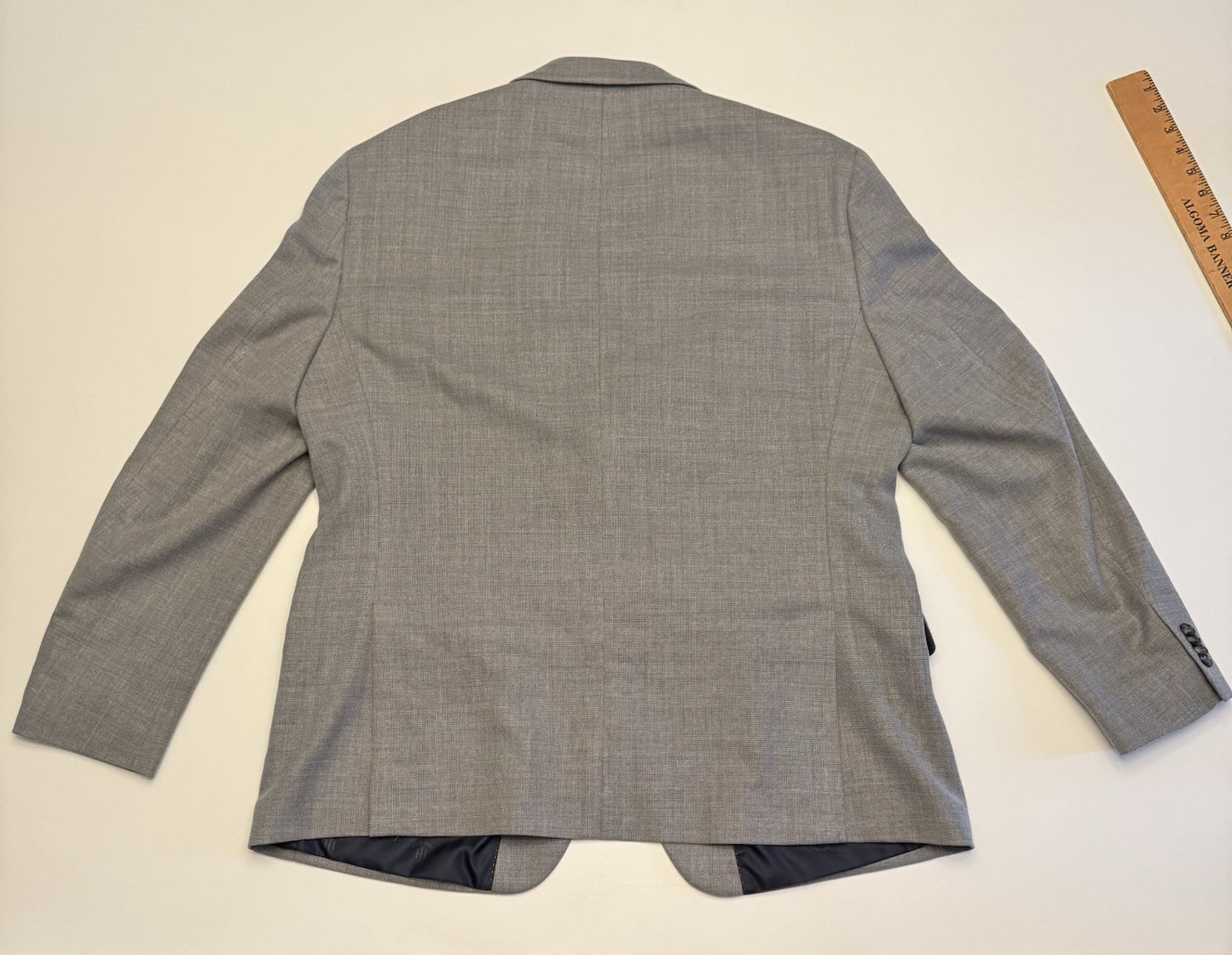 Tommy Hilfiger Blazer Coat Suit Jacket 2 Button Single Breast Men’s 44L Grey