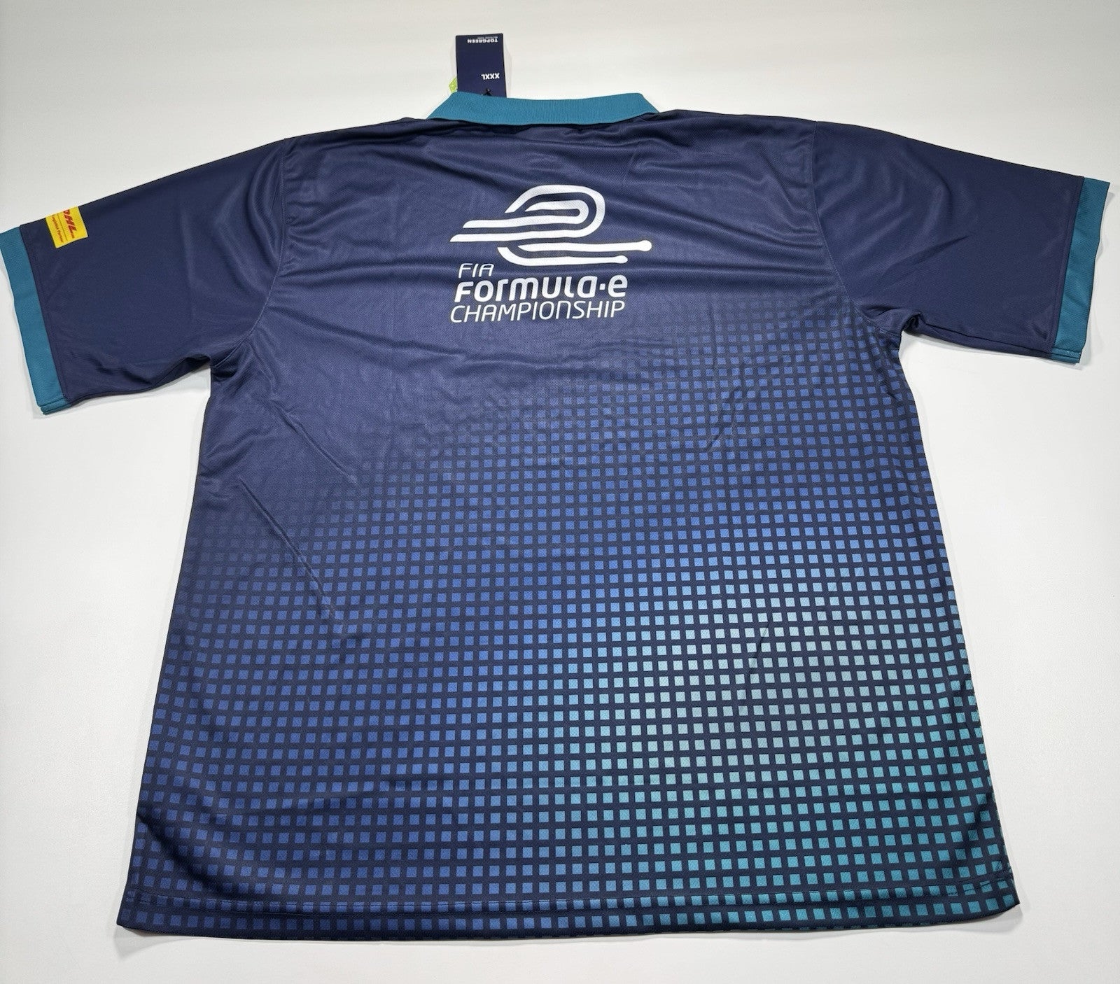 FIA Formula E Championship Racing Polo Shirt Jersey DHL Race Mens 3XL Brand New