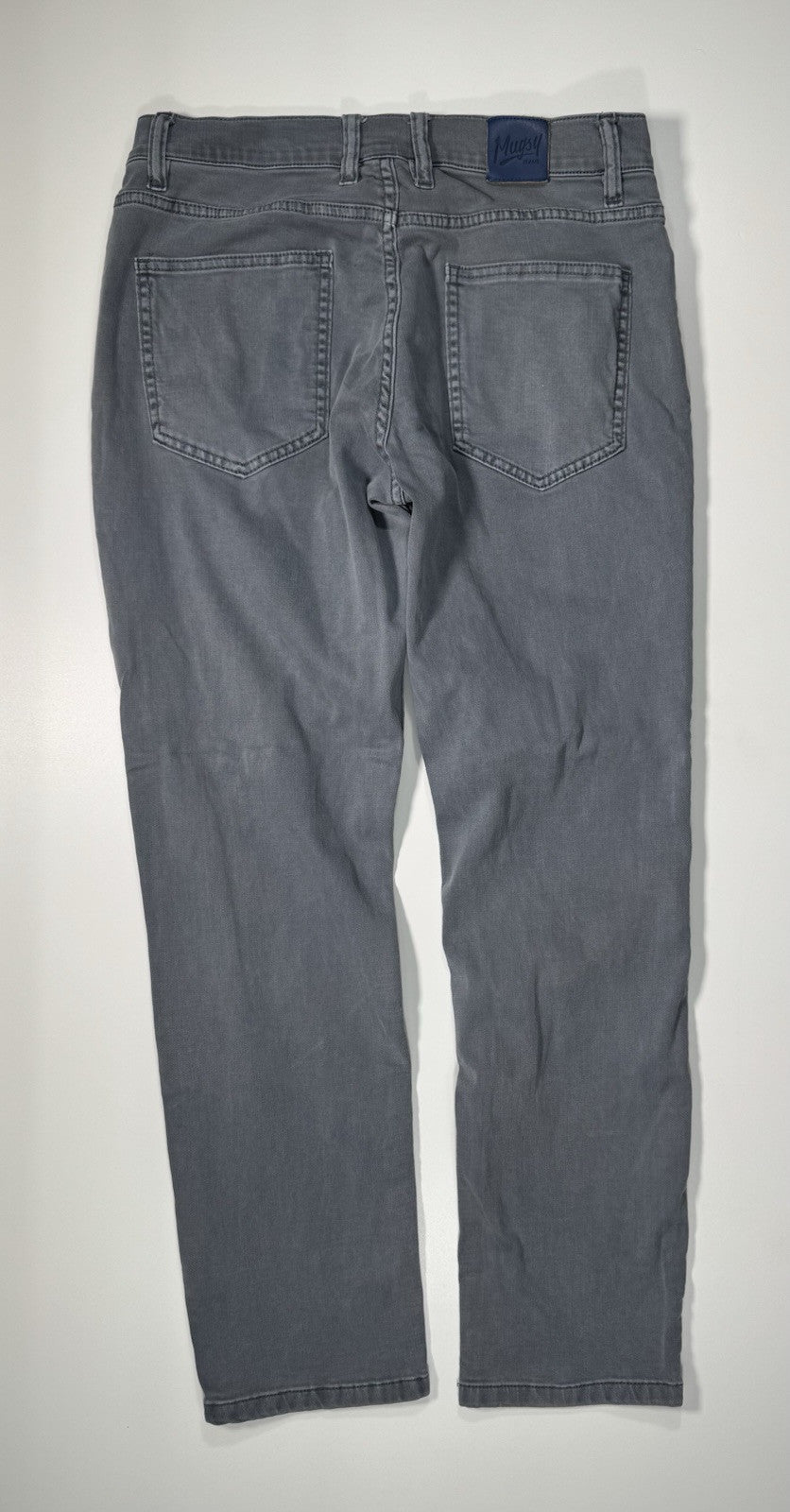 Mugsy Jeans Logans Men 32x30 Light Blue Stretch Performance Slim Taper FLX8NBG