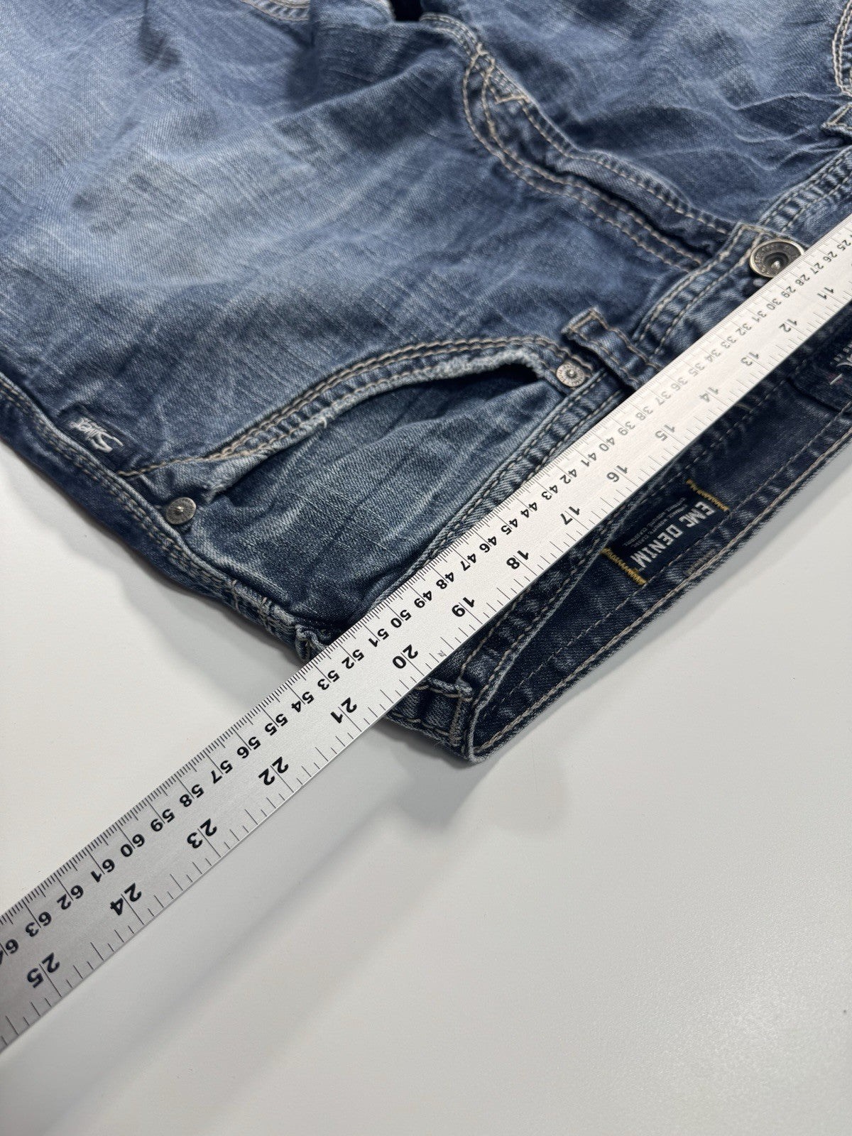 Silver Jeans Gordie Loose Fit Straight Leg Mens 40/29 Distressed Baggy Y2K Feel