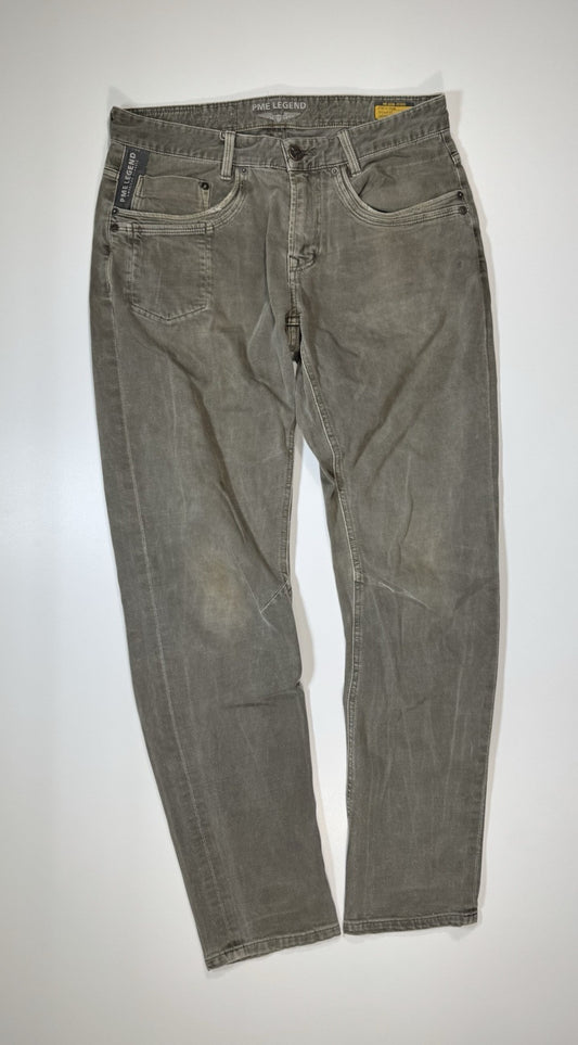 PME LEGEND Jeans 32x32 Gray Classic Straight Has Dirty Knees Men’s