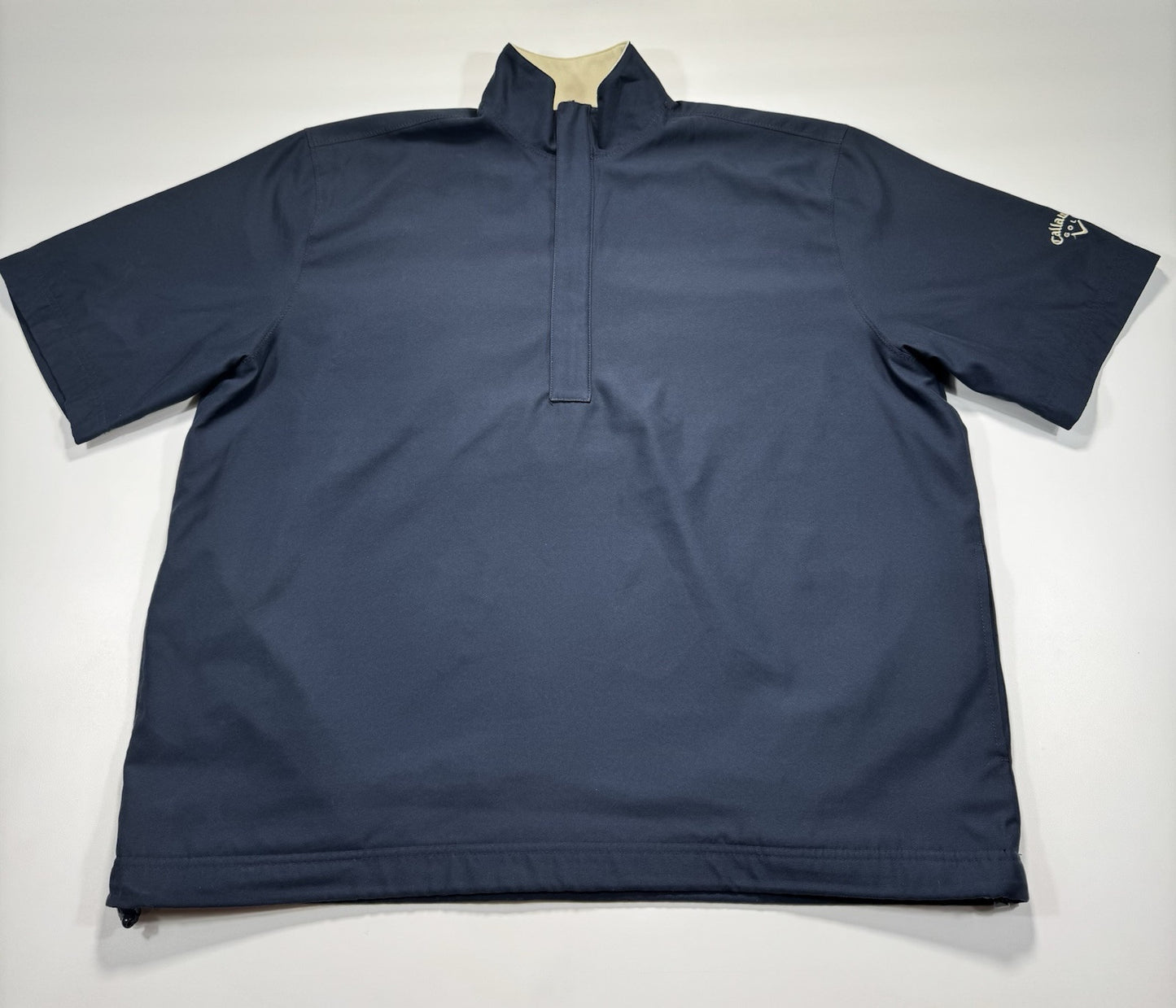 Callaway Golf Sweatshirt Mens Large 1/4 Zip Pullover Brushed Microfiber