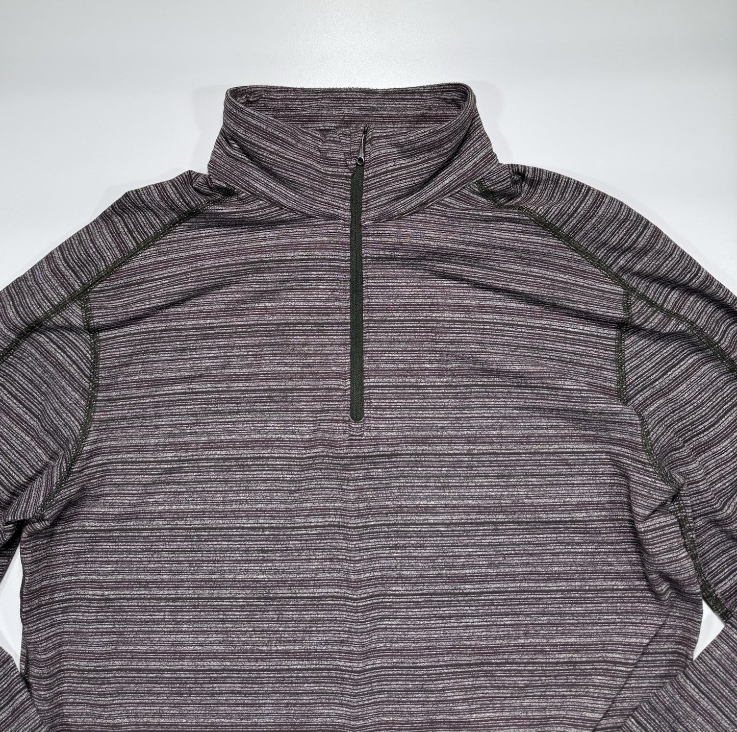 LULULEMON Athletica Asymmetrical 1/4 ZIP Pullover Performance mens Size M