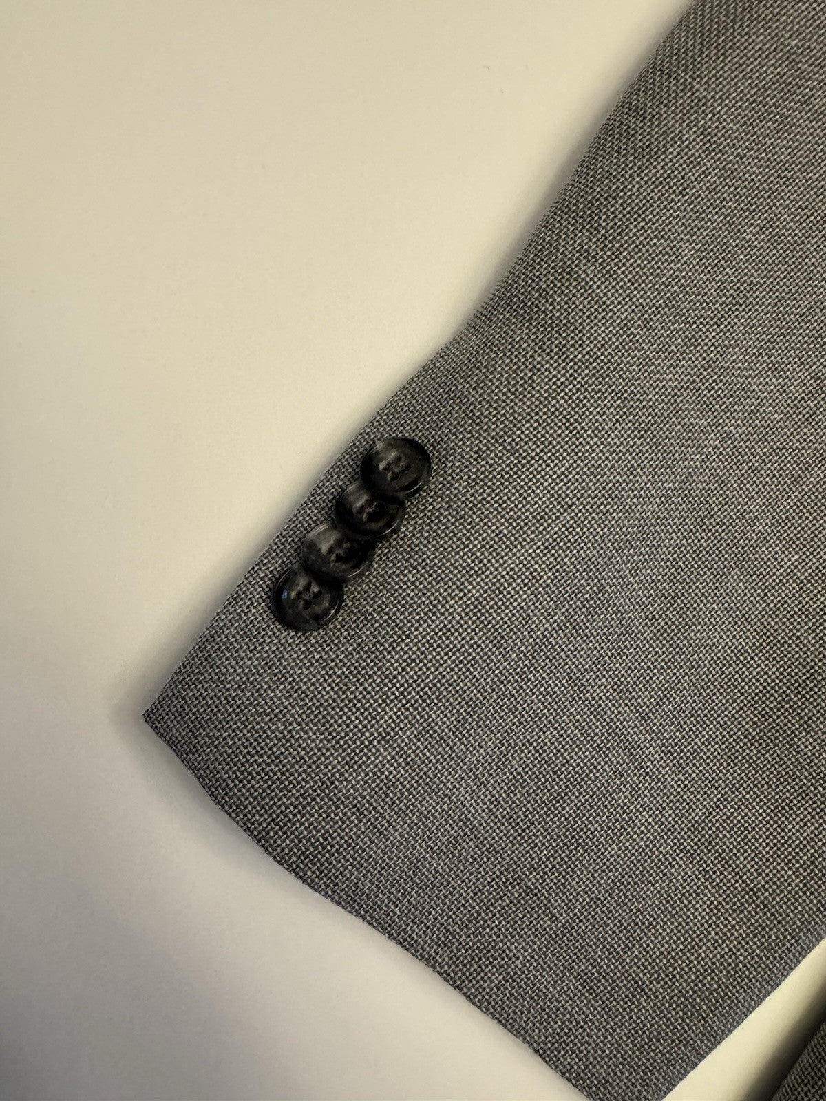 Tommy Hilfiger Blazer Coat Suit Jacket 2 Button Single Breast Men’s 44L Grey