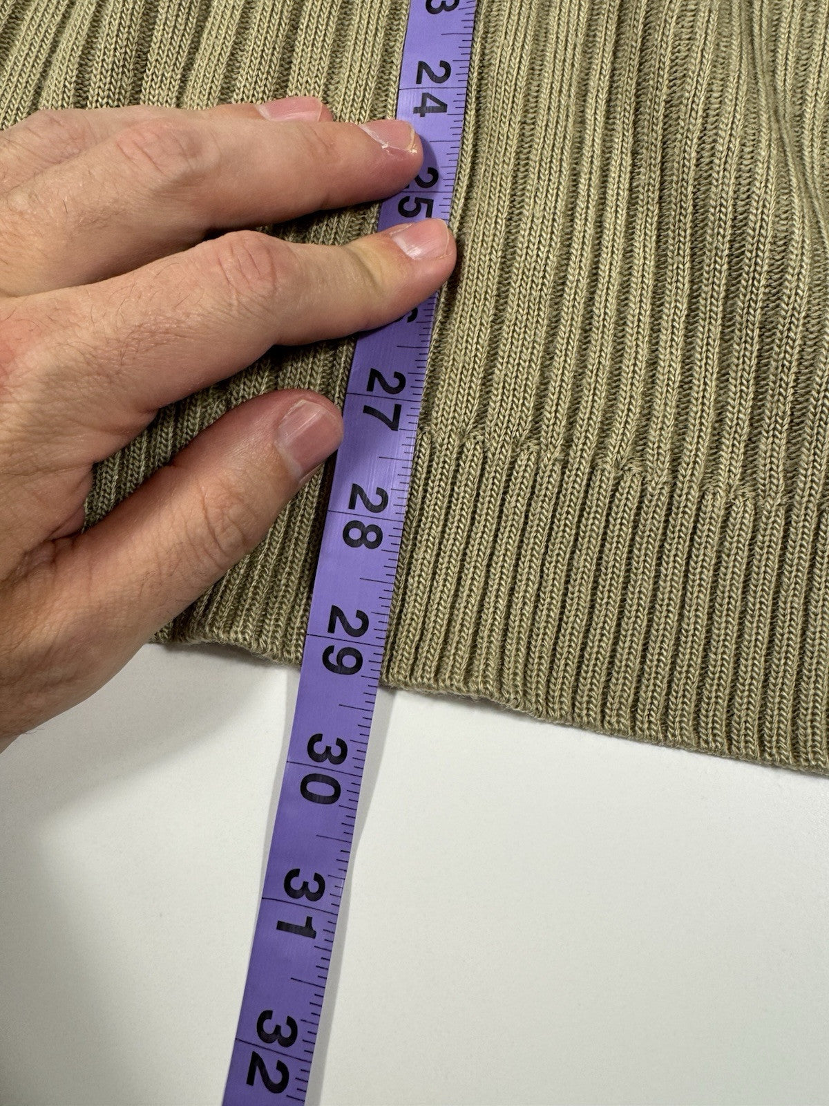 Arnold Palmer Sweater 1/4 Zip  Large Vintage Beige