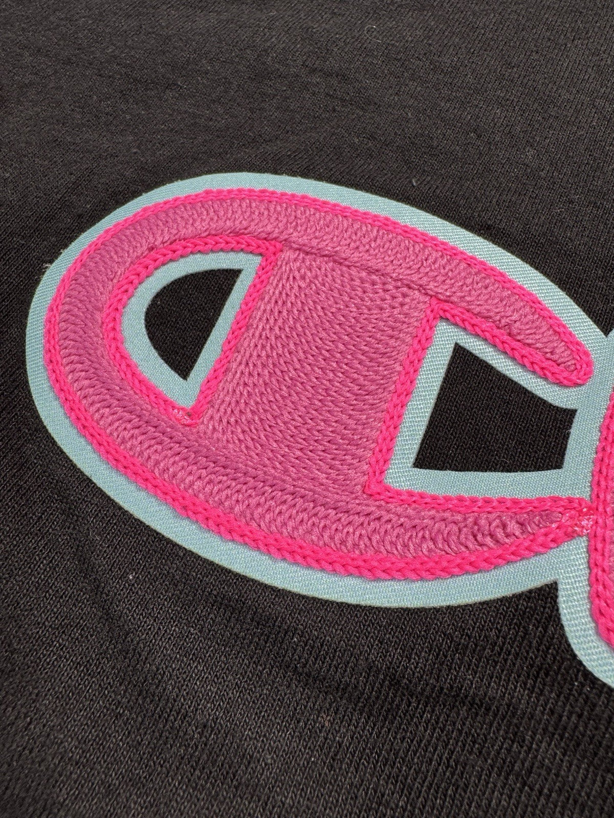 Champion T-Shirt mens Size Large Reverse Weave Black Vintage Read Description