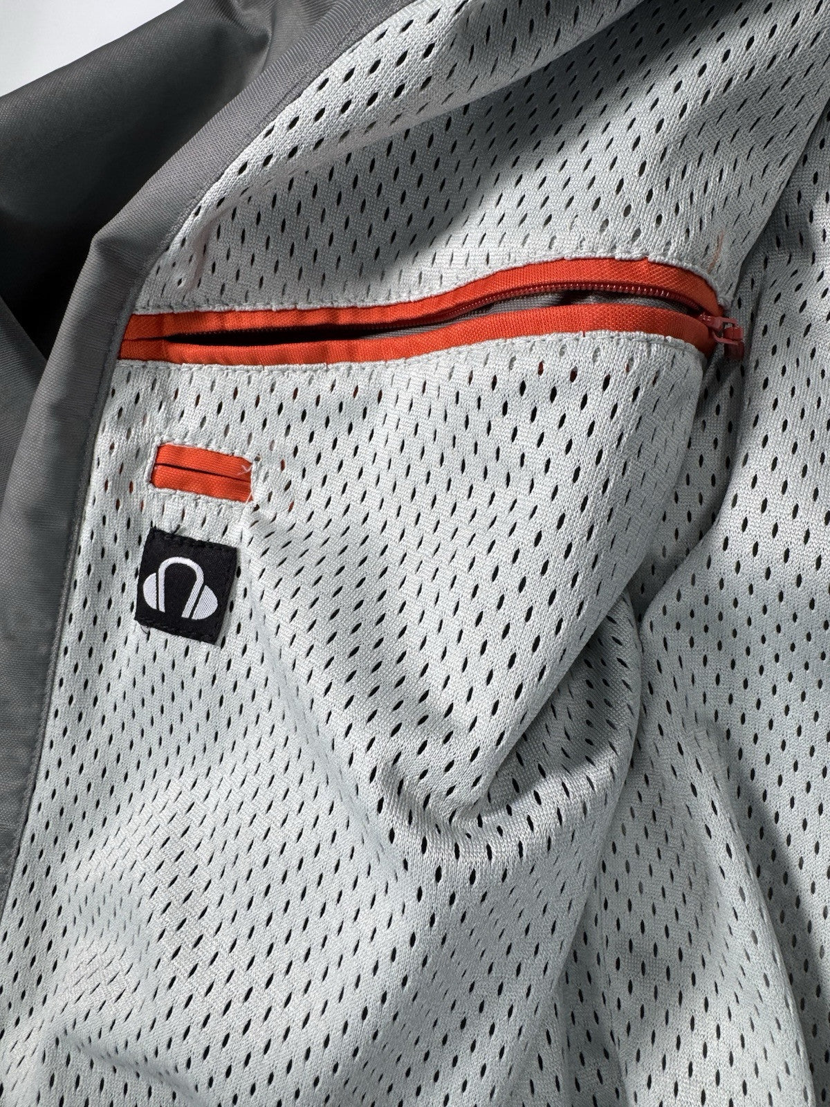 Marc New York Men’s Small Gray Jacket Coat Removable Hood Full Zip Button Down