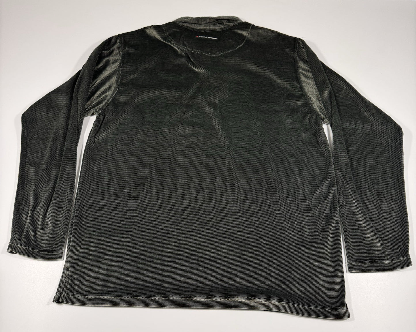 Vintage Ocean Pacific Size Large Pull Over Sweater Long Sleeve Velvet Texture