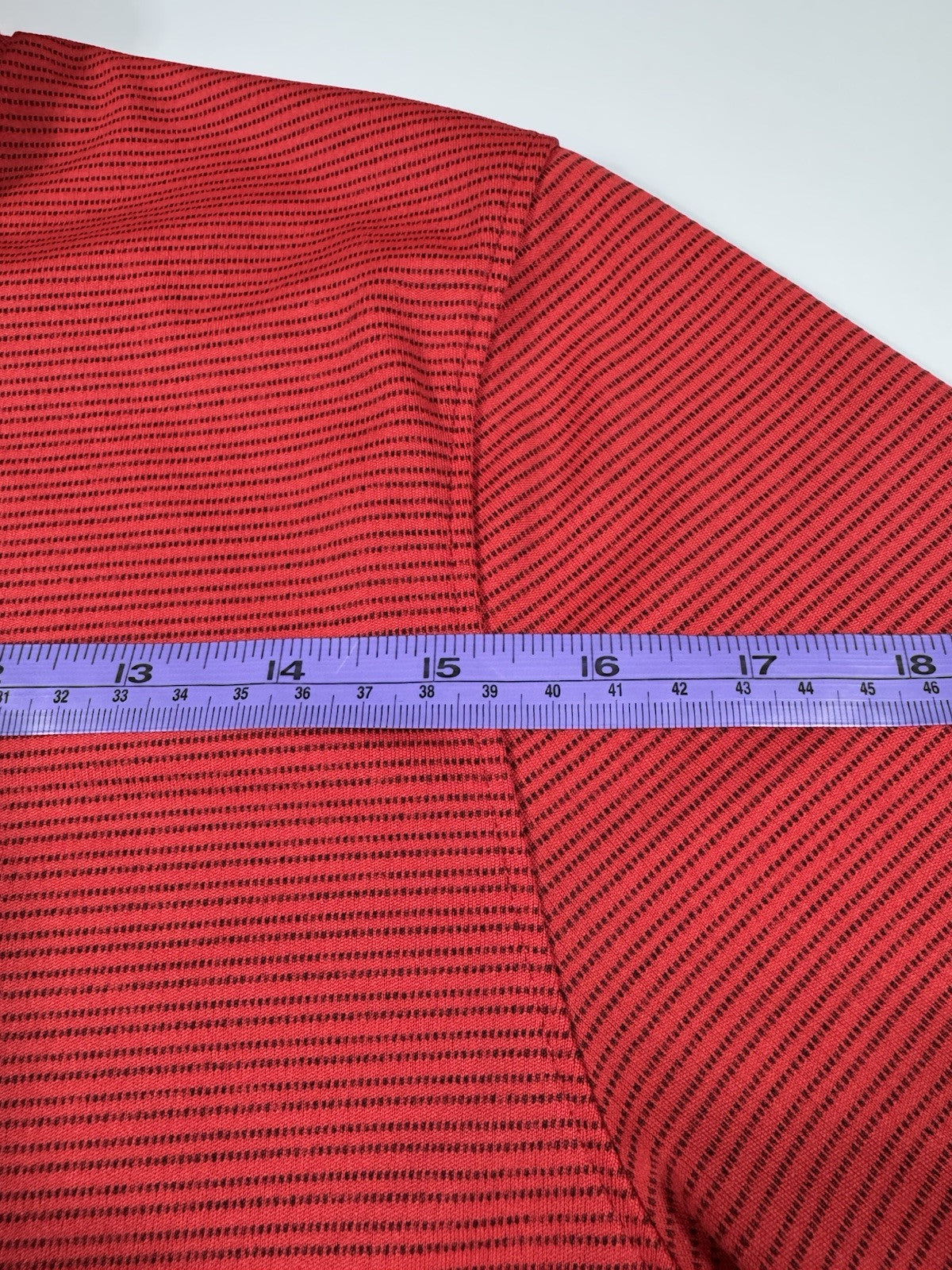 Oakley Hydrolix Button Polo Shirt Short Sleeved Red Size Small Golf Striped Mens