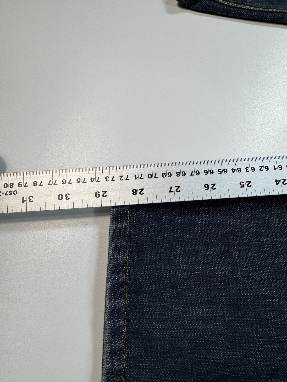 Buffalo David Bitton King Jeans mens 31x34 Blue Low Rise Slim Boot New Msrp 125