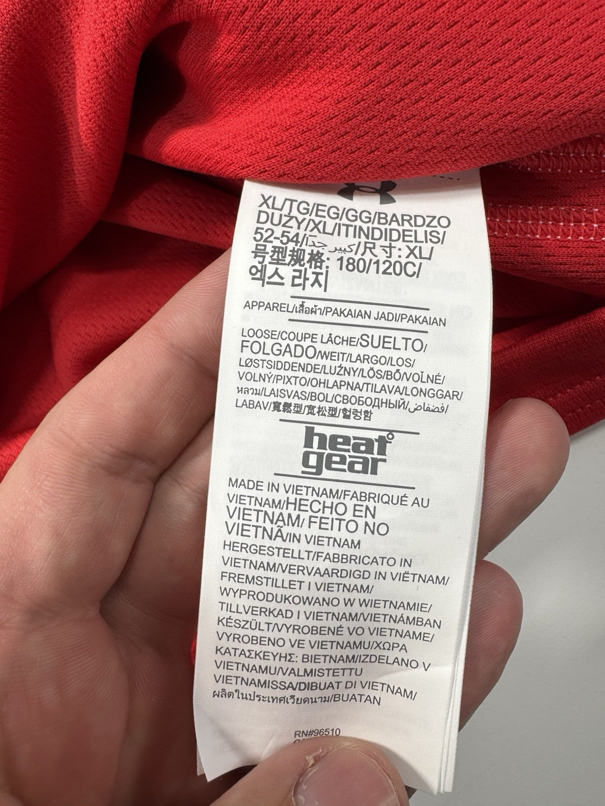 Under Armour Polo Shirt XL Kitchener Rangers Red Golf Heat Gear Brand New