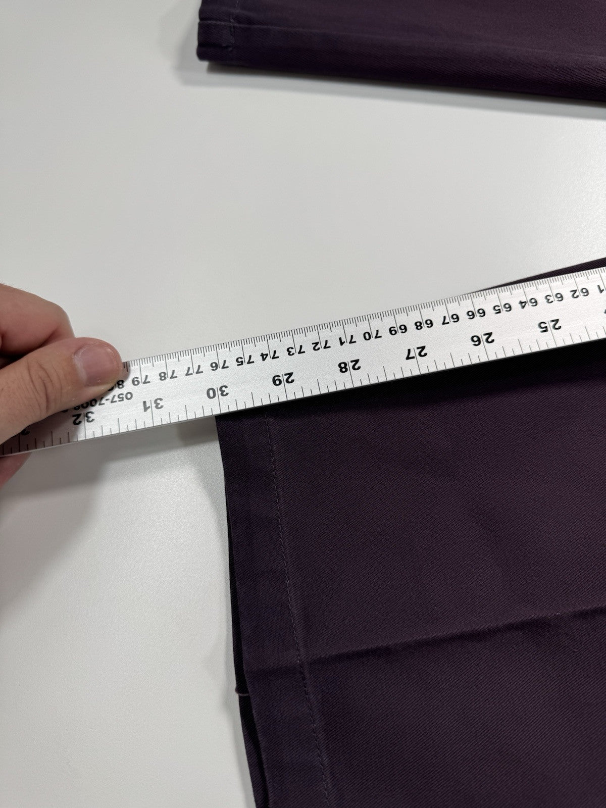 Nordstrom Smartcare Men’s Wrinkle Free Dress Pants 44x30 Khaki Dark Purple NWT