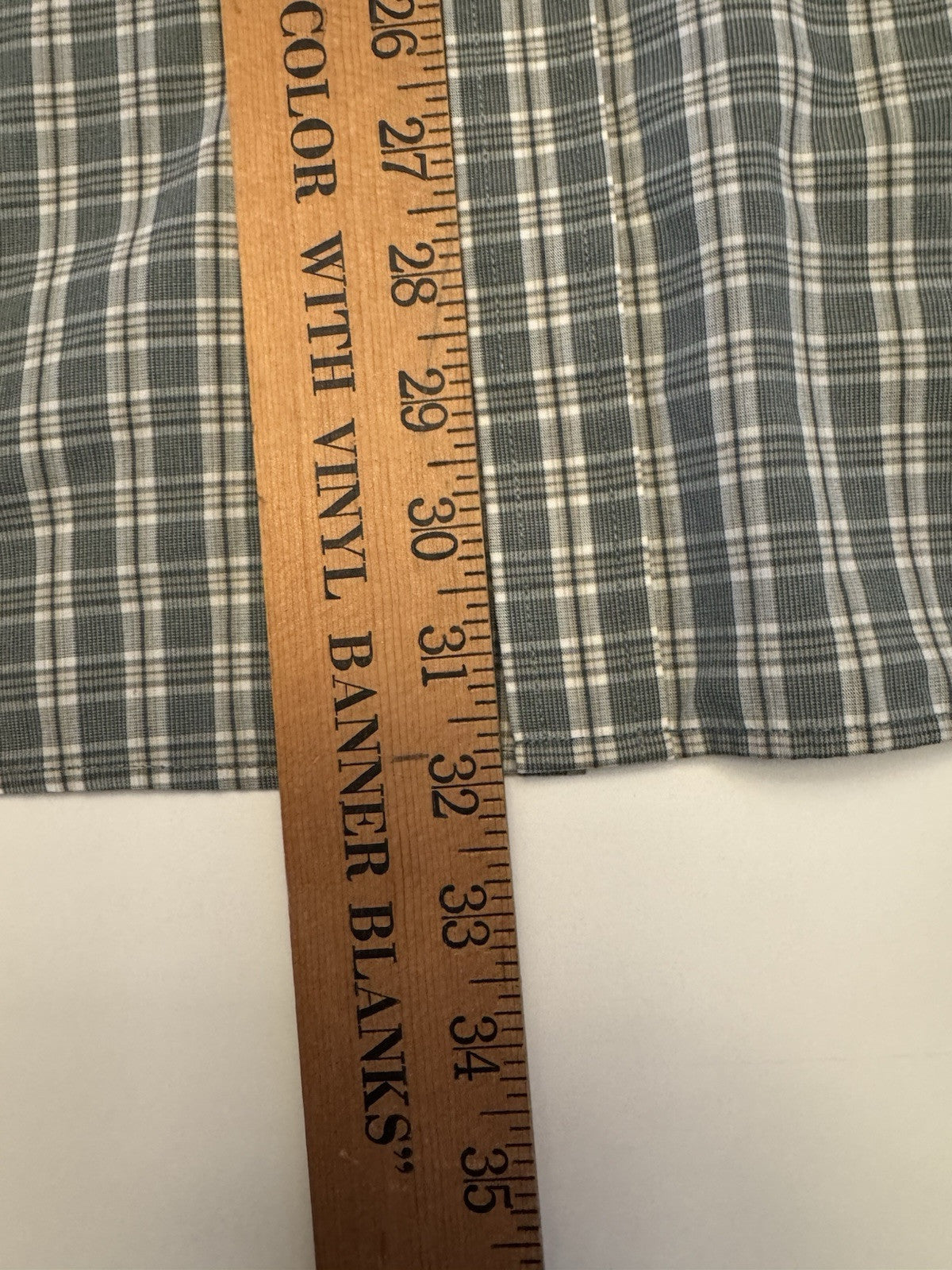 Arnold Palmer Mens Short Sleeve Button Up Golfing Casual Plaid