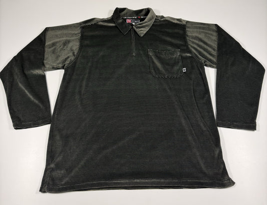 Vintage Ocean Pacific Size Large Pull Over Sweater Long Sleeve Velvet Texture