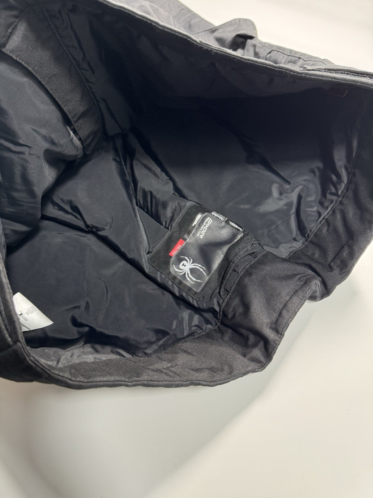 SPYDER Men Snow Ski Snowboarding Pants Size 56 2XL Black Thinsulate Insulation