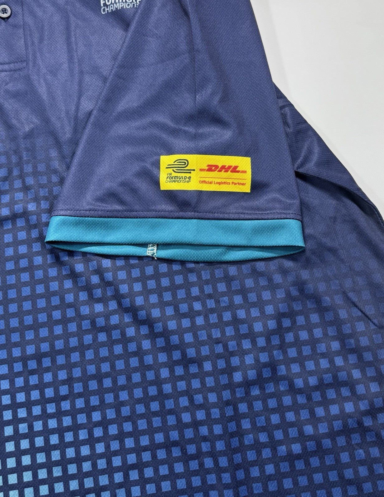 FIA Formula E Championship Racing Polo Shirt Jersey DHL Race Mens 3XL Brand New