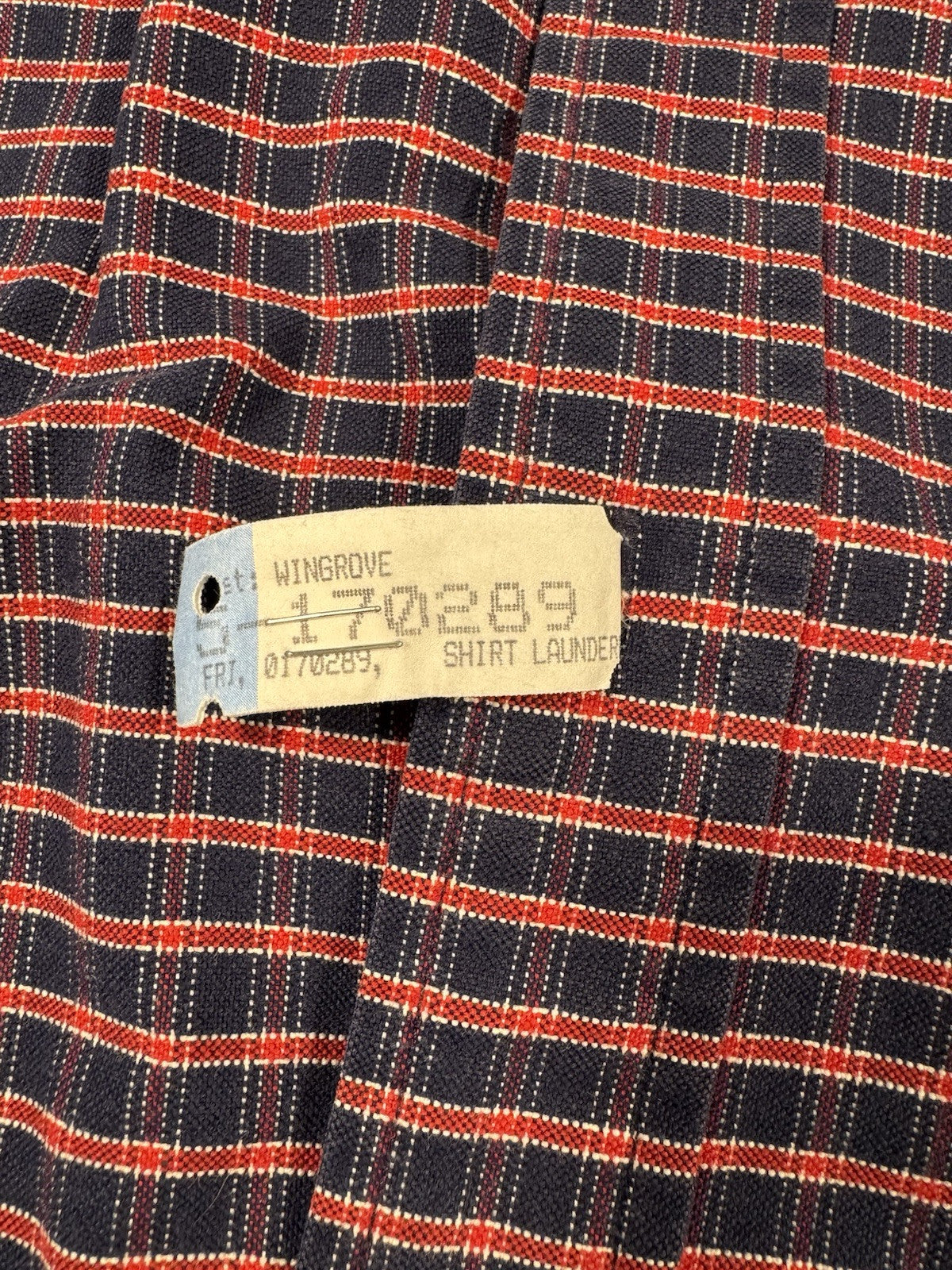 Tommy Hilfiger Shirt Mens Size L Blue Plaid 90s Vintage Tiger Crest New