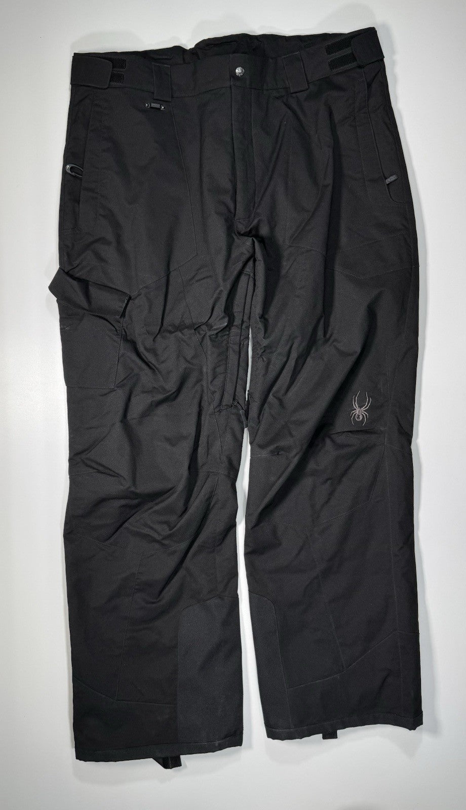 SPYDER Men Snow Ski Snowboarding Pants Size 56 2XL Black Thinsulate Insulation