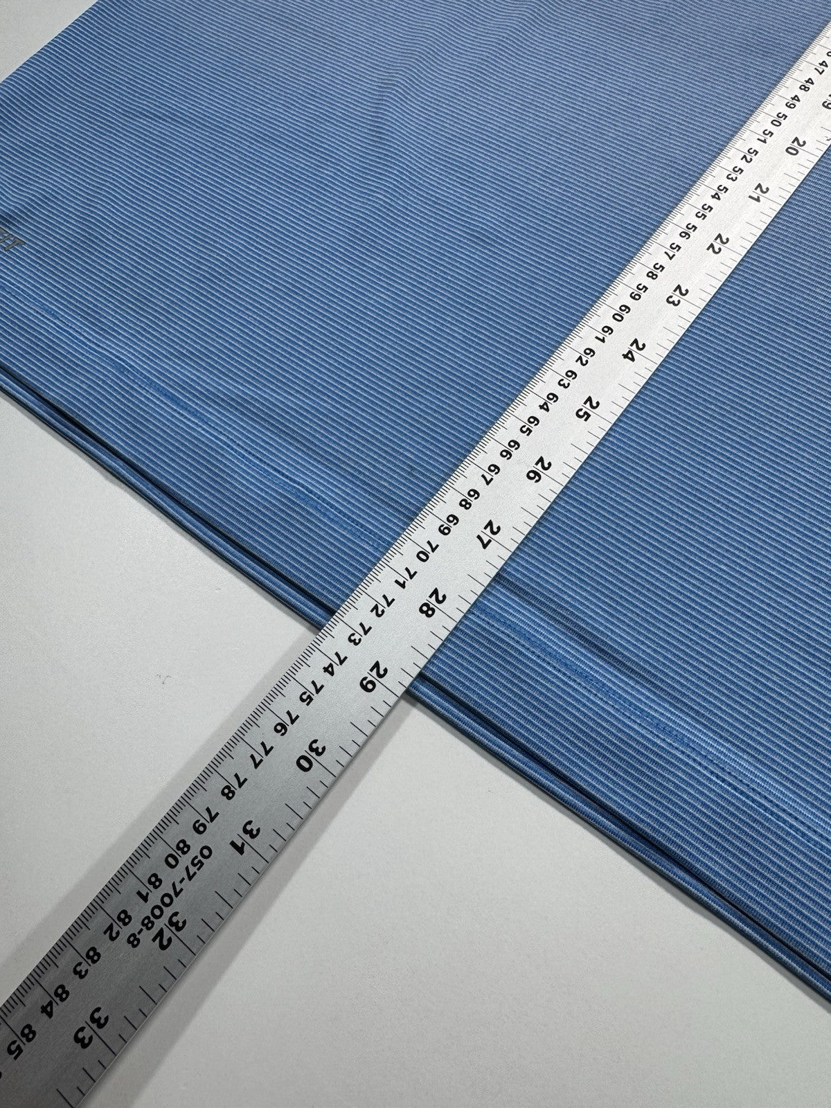 Nike Tiger Woods Collection Shirt Mens Large Blue Striped Snap Button Golf Polo