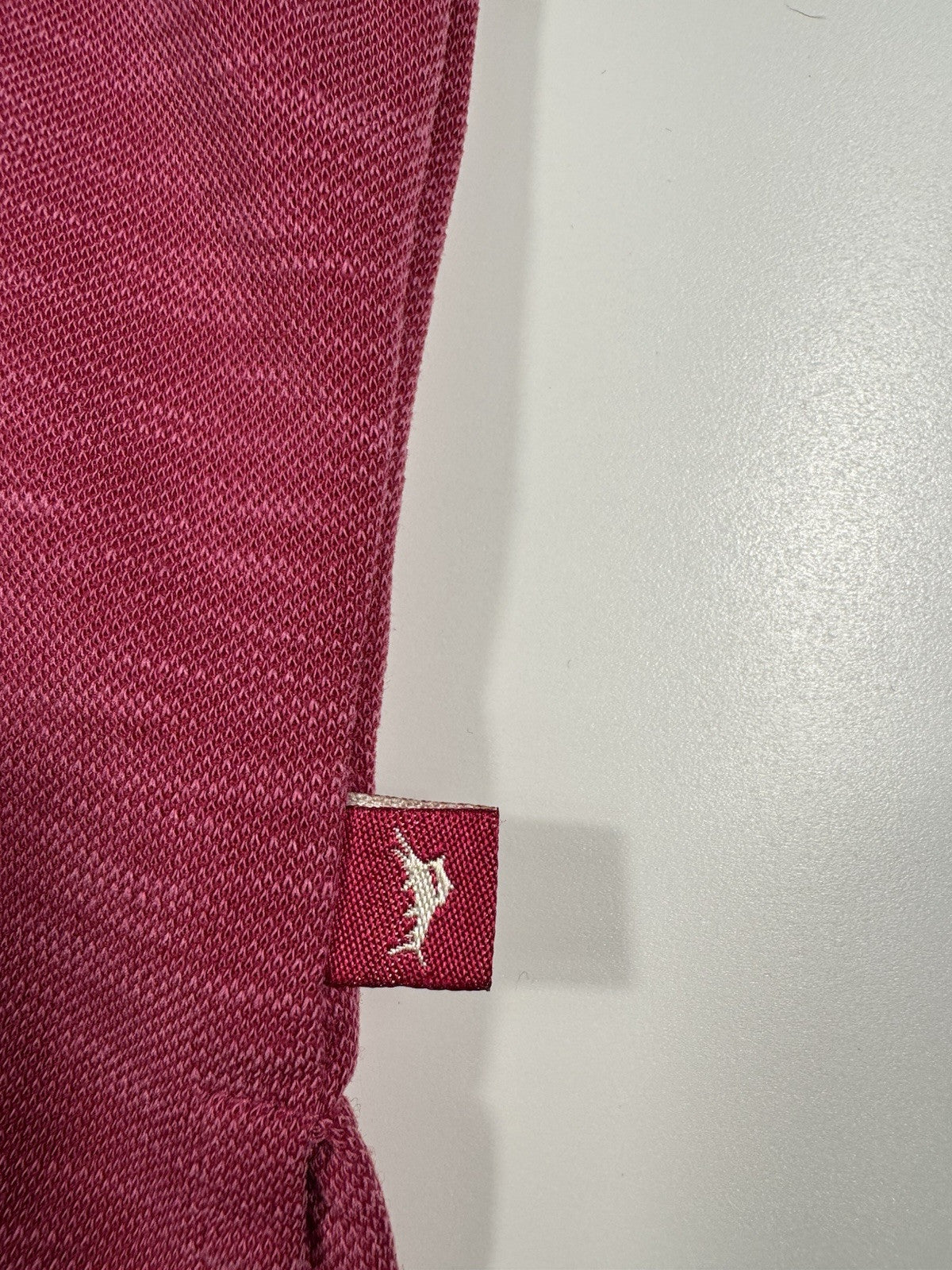 Tommy Bahama mens Size XL Pink Short Sleeve Modal Blend Tee Casual