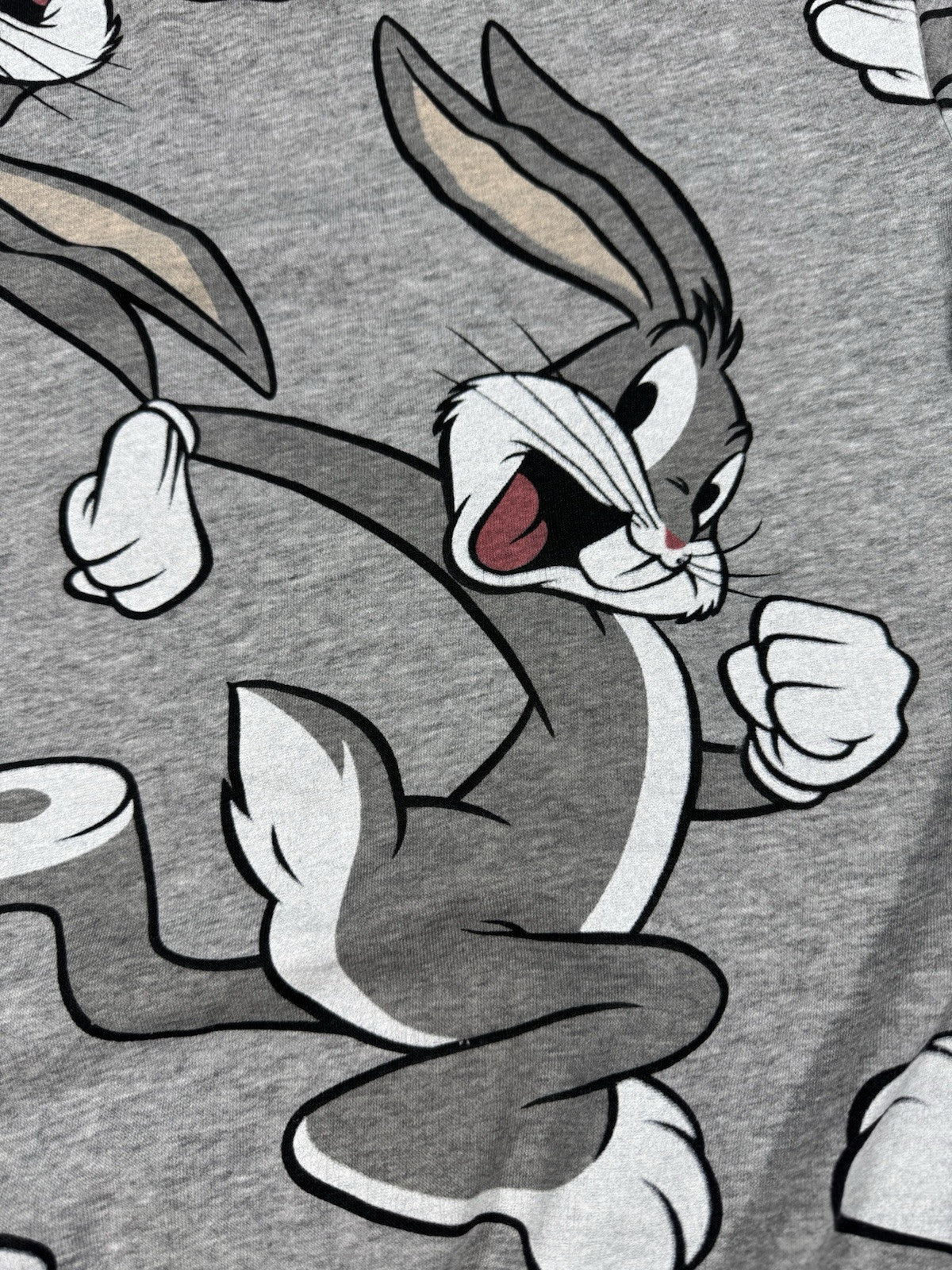 Bugs Bunny Looney Tunes Warner Bros Men’s Sweatshirt Small Long Sleeve