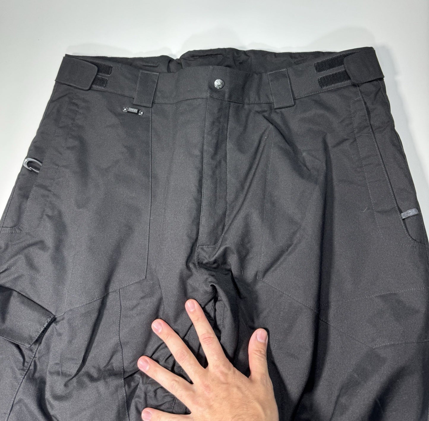 SPYDER Men Snow Ski Snowboarding Pants Size 56 2XL Black Thinsulate Insulation