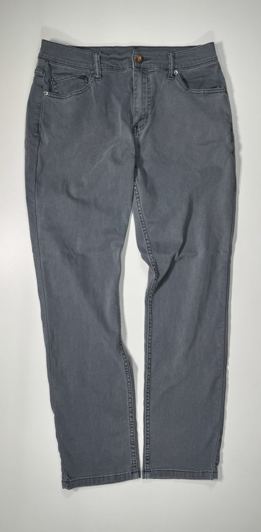 Mugsy Jeans Logans Men 32x30 Light Blue Stretch Performance Slim Taper FLX8NBG