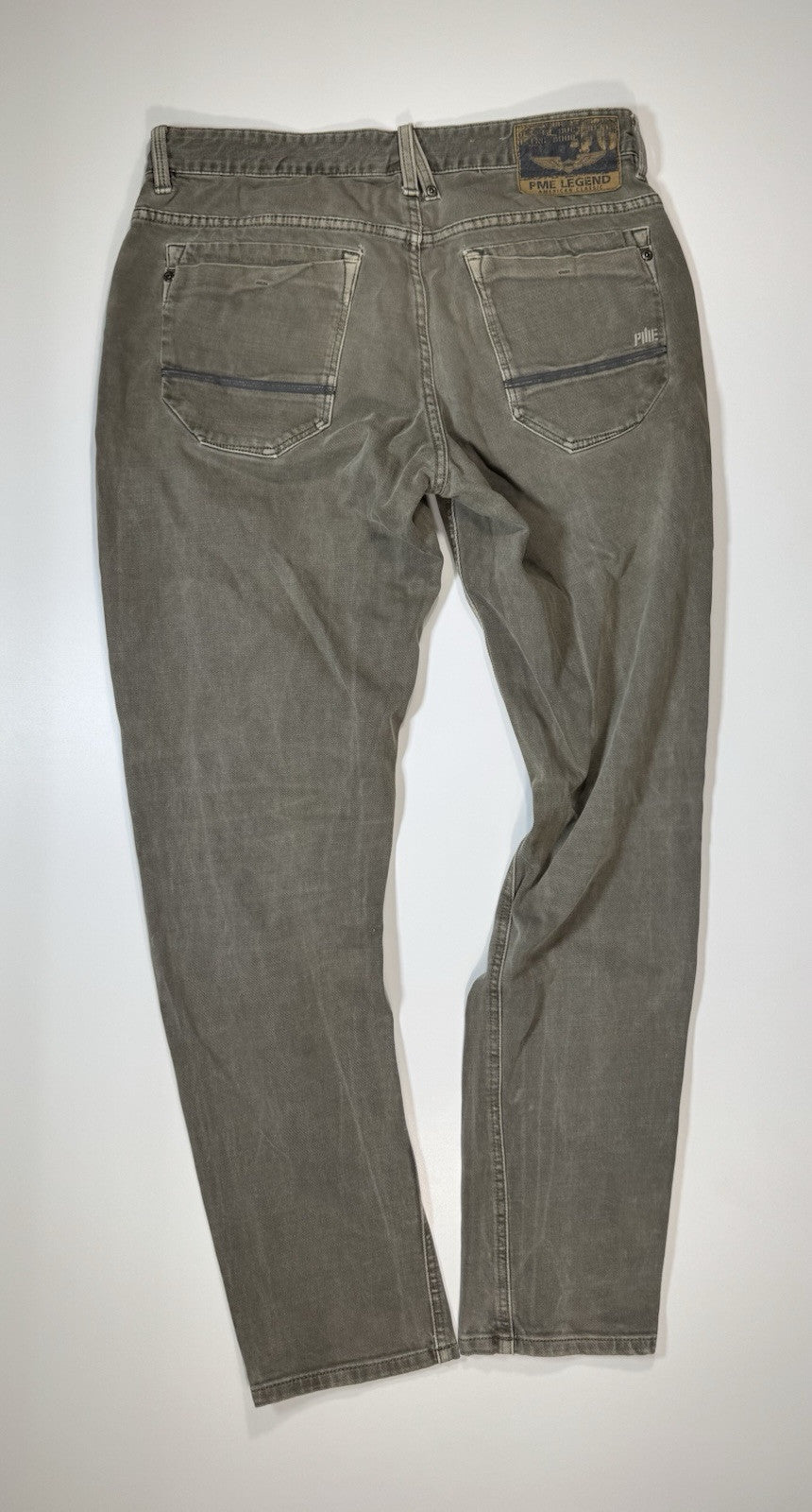 PME LEGEND Jeans 32x32 Gray Classic Straight Has Dirty Knees Men’s