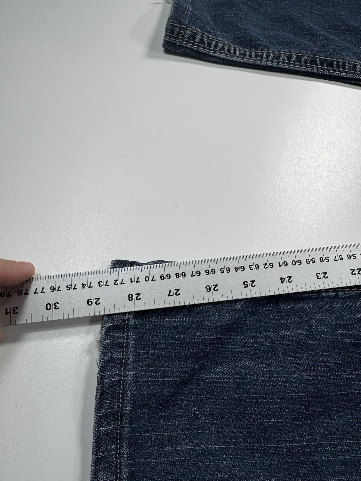 Silver Jeans Gordie Loose Fit Straight Leg Mens 40/29 Distressed Baggy Y2K Feel